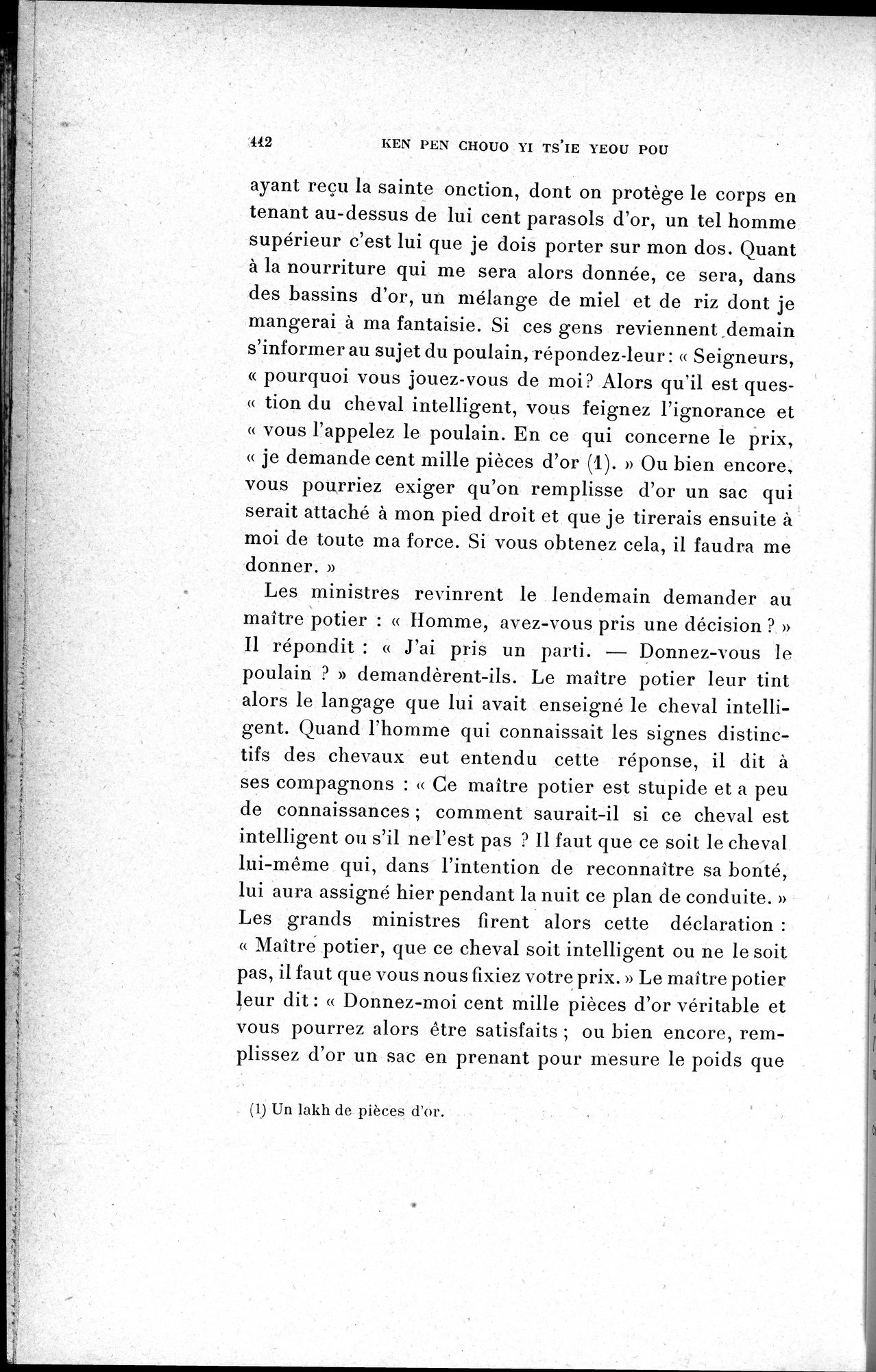 Cinq Cents Contes et Apologues : vol.2 / Page 456 (Grayscale High Resolution Image)