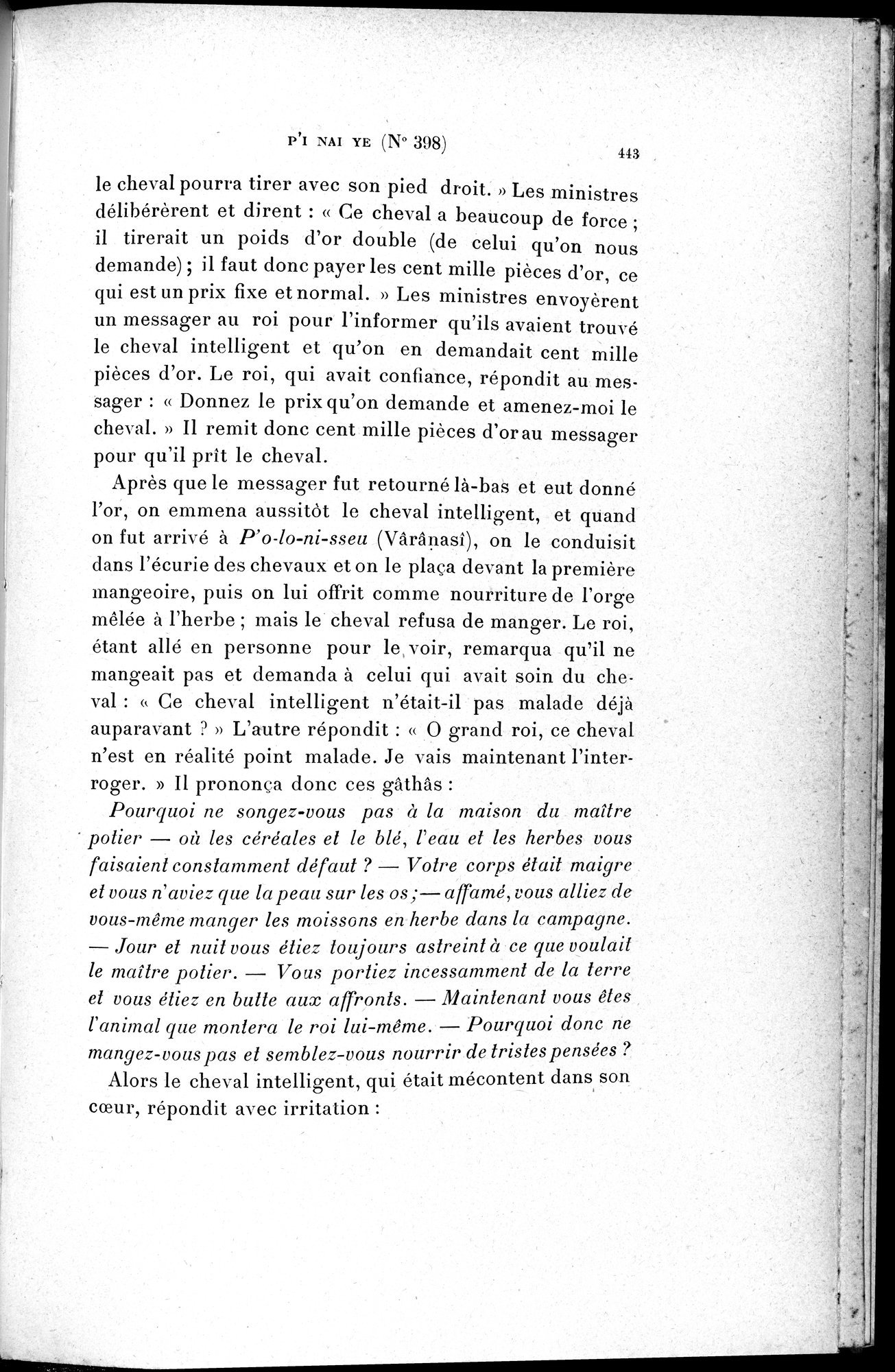 Cinq Cents Contes et Apologues : vol.2 / 457 ページ（白黒高解像度画像）