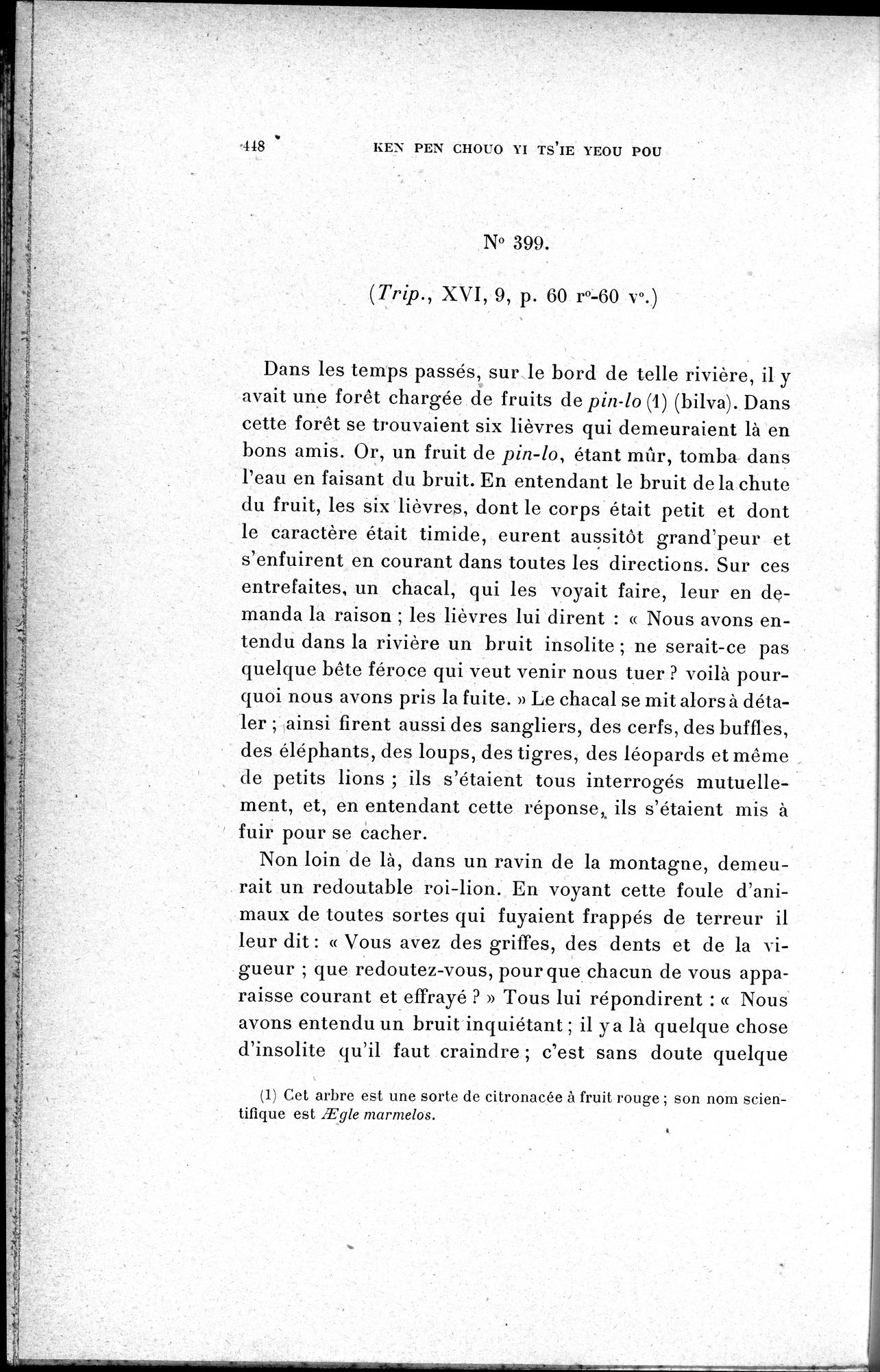 Cinq Cents Contes et Apologues : vol.2 / 462 ページ（白黒高解像度画像）