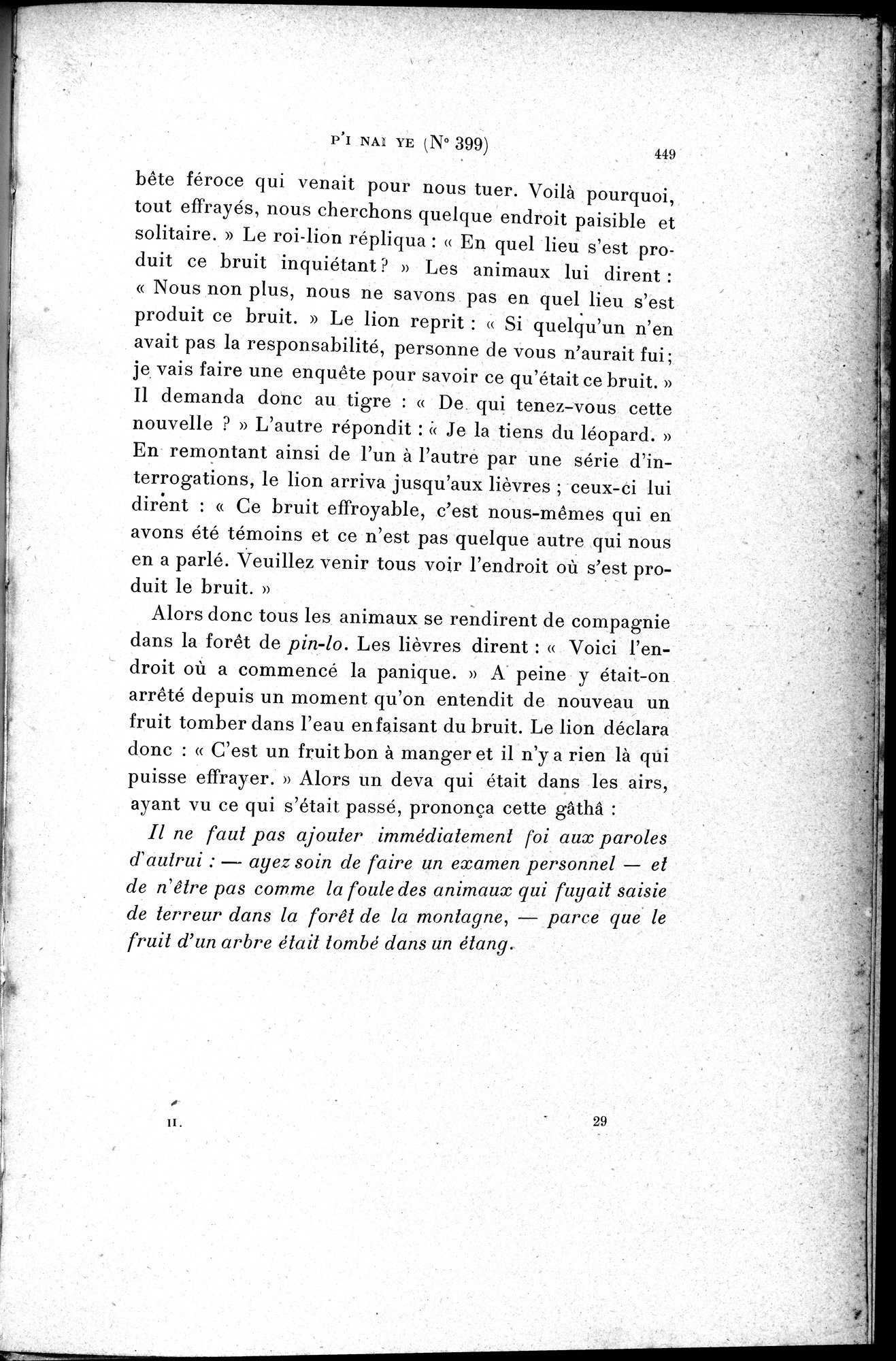 Cinq Cents Contes et Apologues : vol.2 / 463 ページ（白黒高解像度画像）