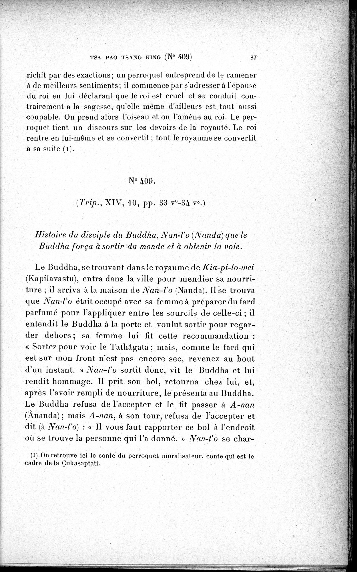 Cinq Cents Contes et Apologues : vol.3 / 101 ページ（白黒高解像度画像）