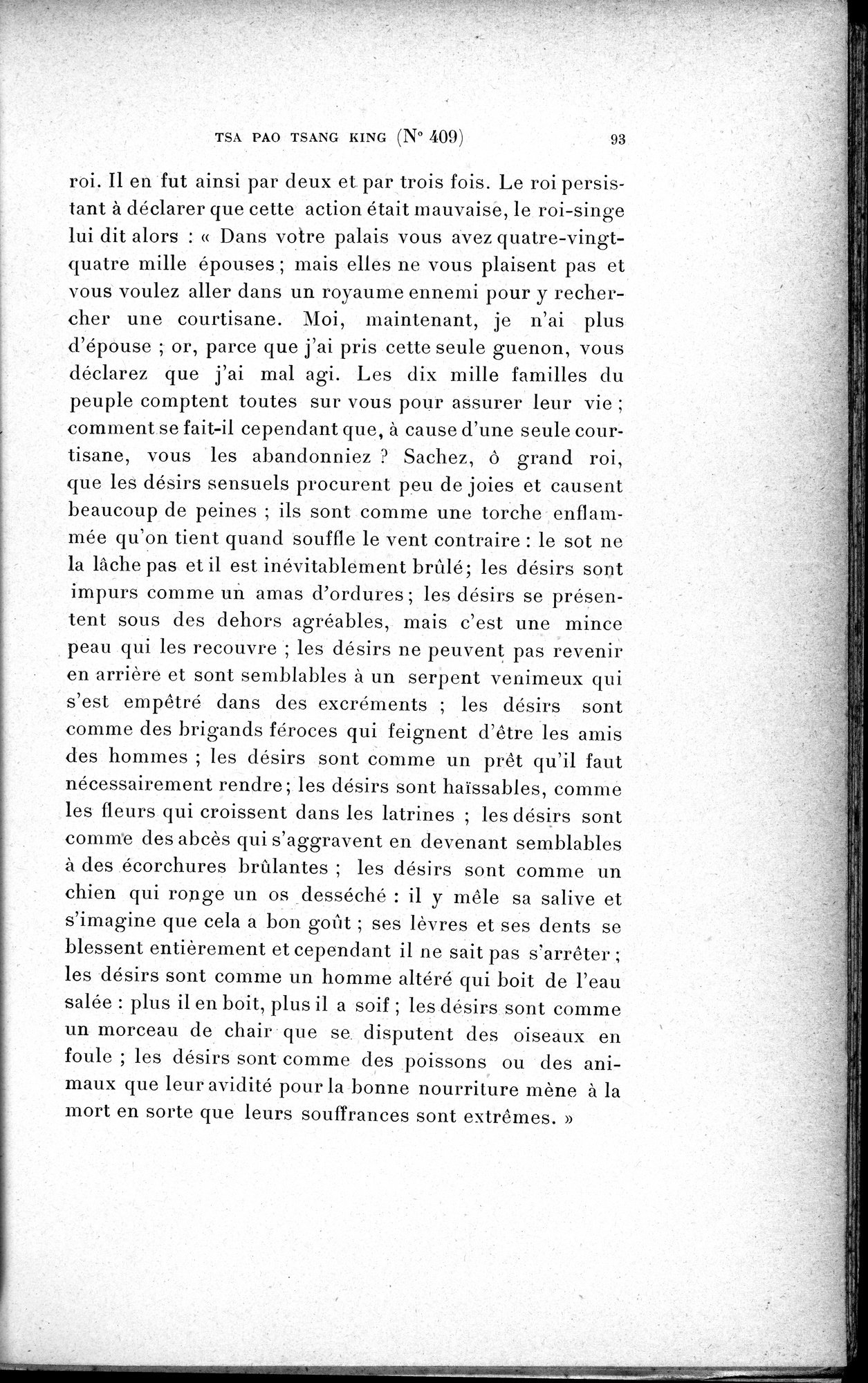 Cinq Cents Contes et Apologues : vol.3 / 107 ページ（白黒高解像度画像）