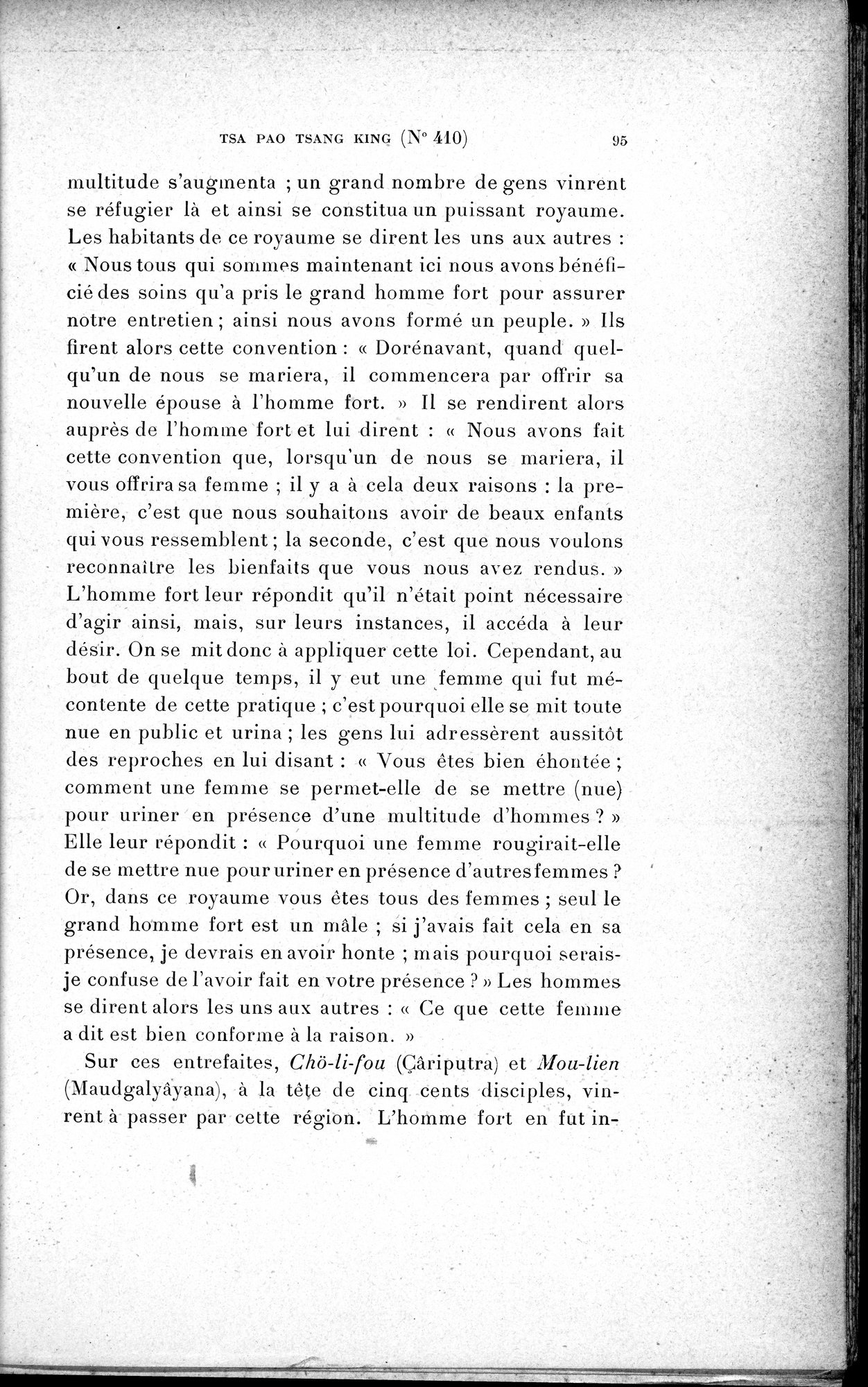 Cinq Cents Contes et Apologues : vol.3 / 109 ページ（白黒高解像度画像）