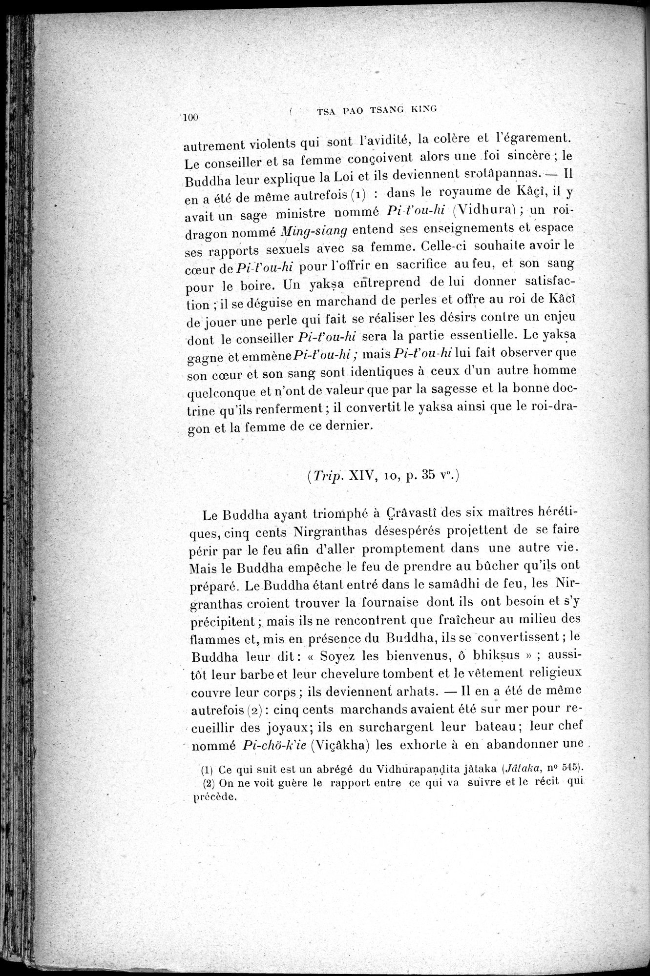 Cinq Cents Contes et Apologues : vol.3 / 114 ページ（白黒高解像度画像）