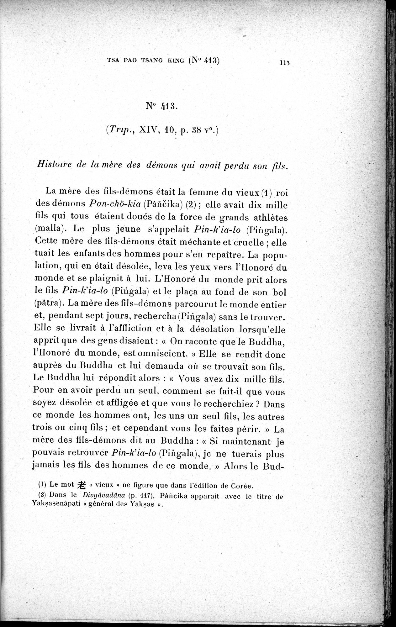 Cinq Cents Contes et Apologues : vol.3 / 129 ページ（白黒高解像度画像）