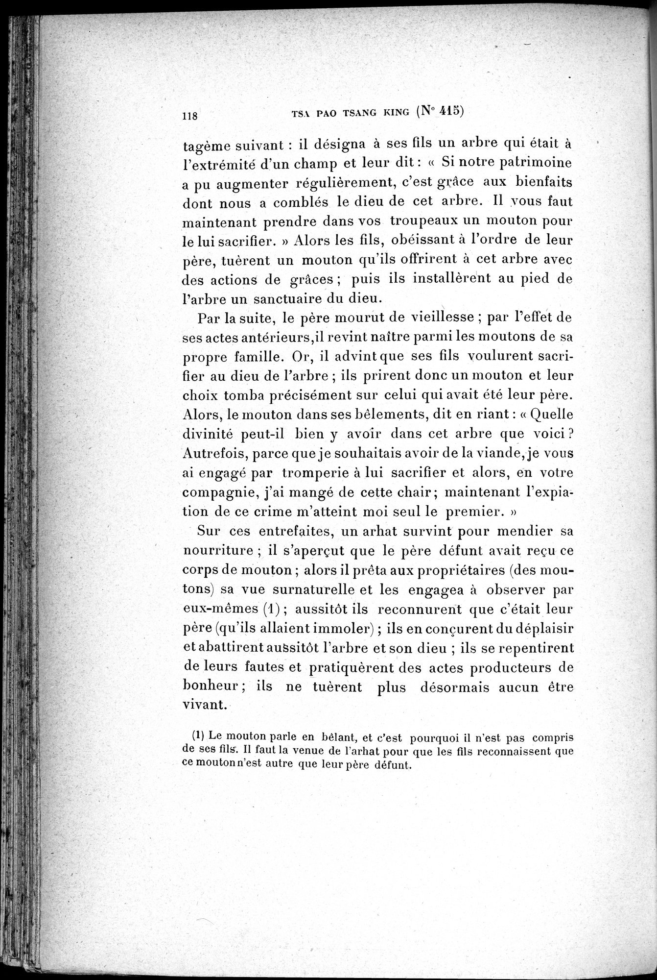 Cinq Cents Contes et Apologues : vol.3 / 132 ページ（白黒高解像度画像）