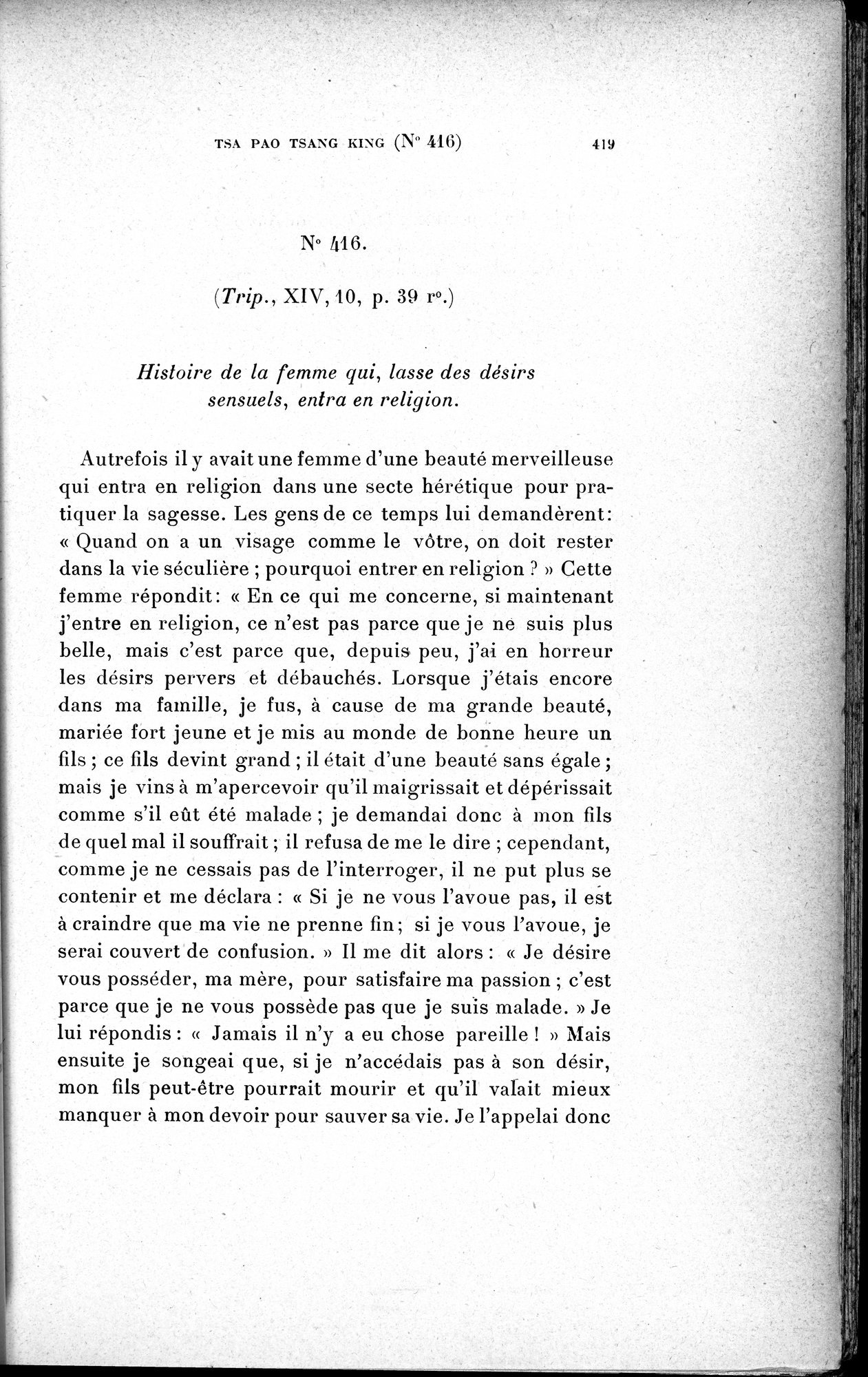 Cinq Cents Contes et Apologues : vol.3 / 133 ページ（白黒高解像度画像）