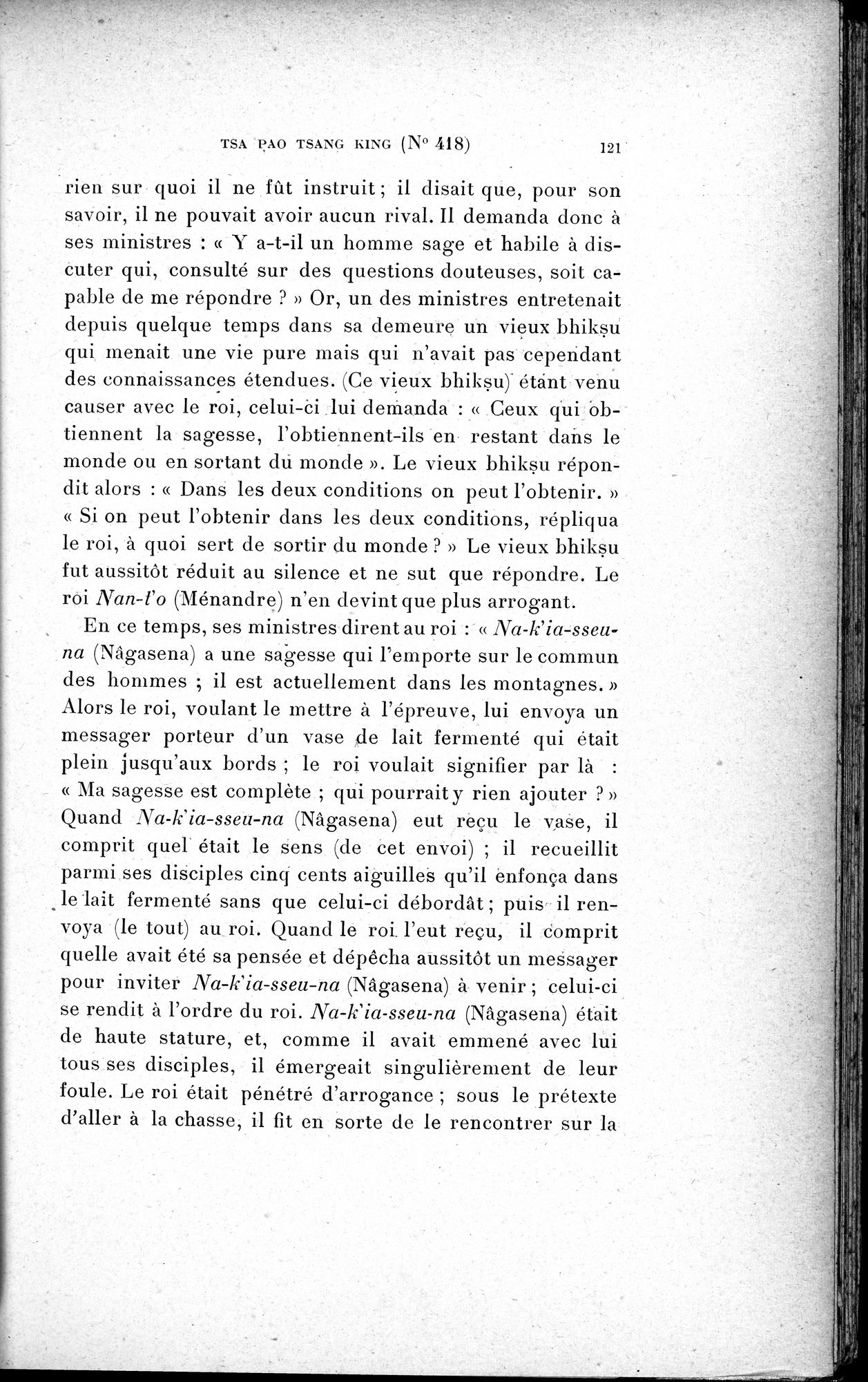 Cinq Cents Contes et Apologues : vol.3 / 135 ページ（白黒高解像度画像）