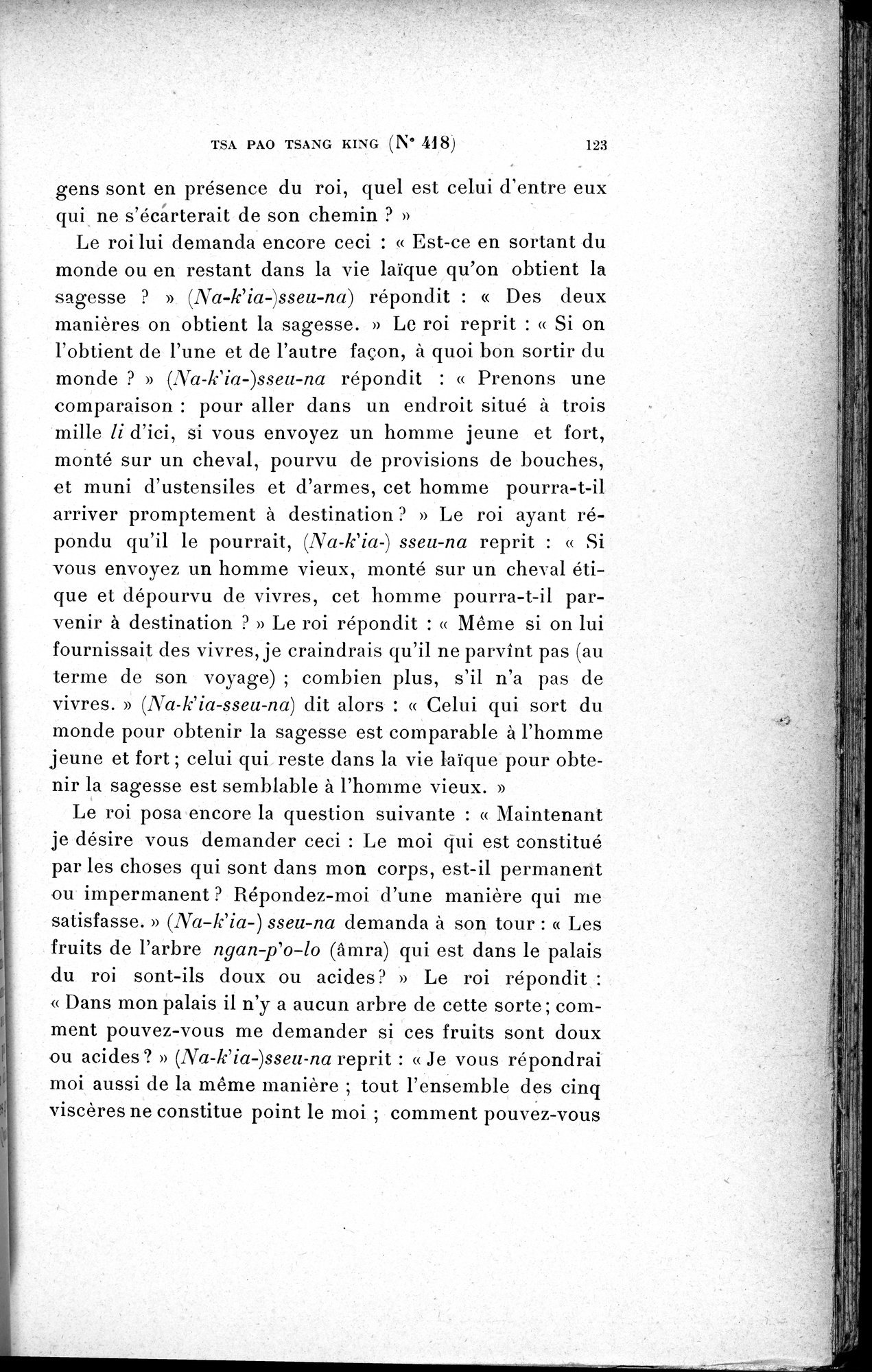 Cinq Cents Contes et Apologues : vol.3 / 137 ページ（白黒高解像度画像）