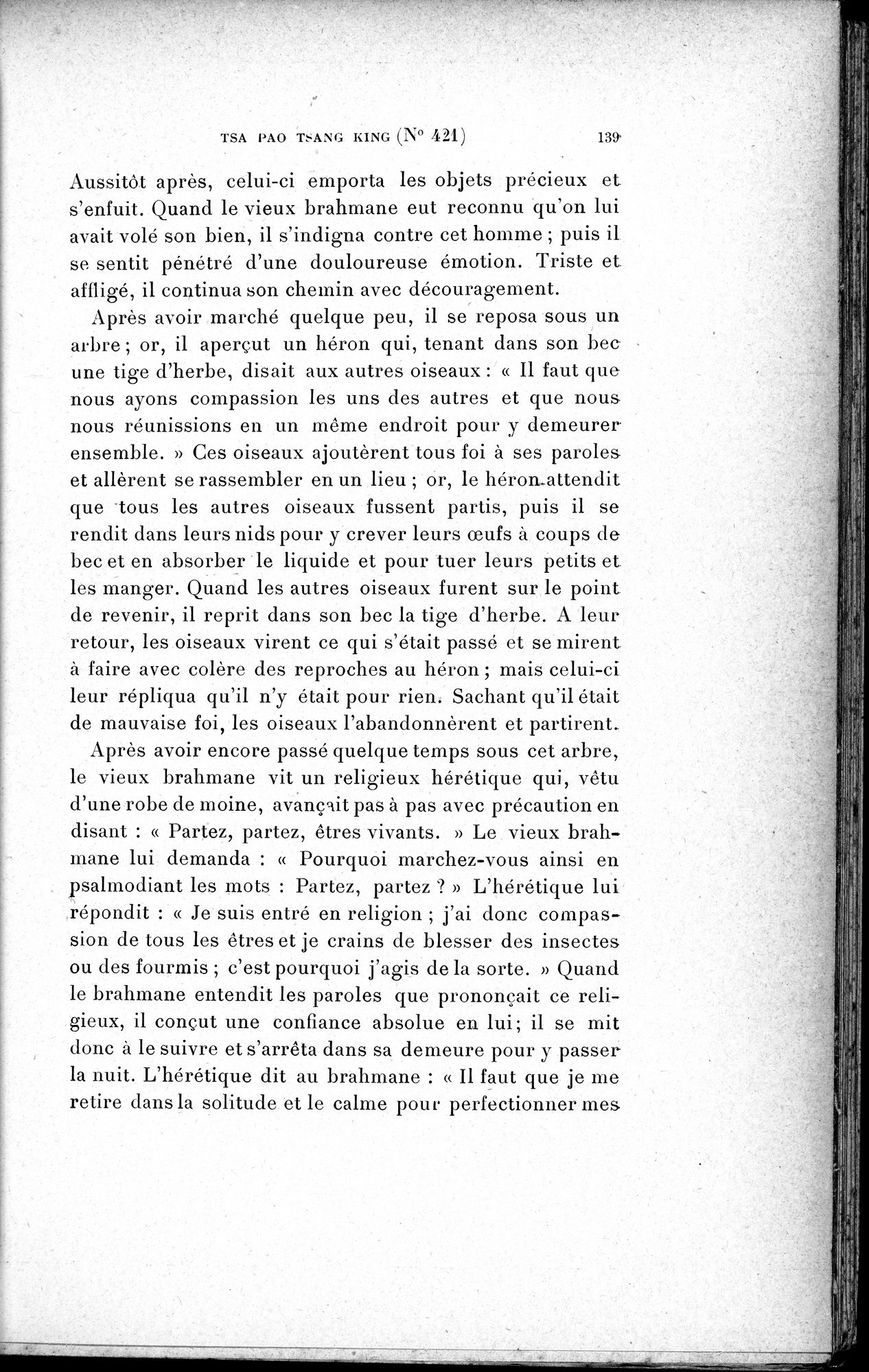 Cinq Cents Contes et Apologues : vol.3 / 153 ページ（白黒高解像度画像）
