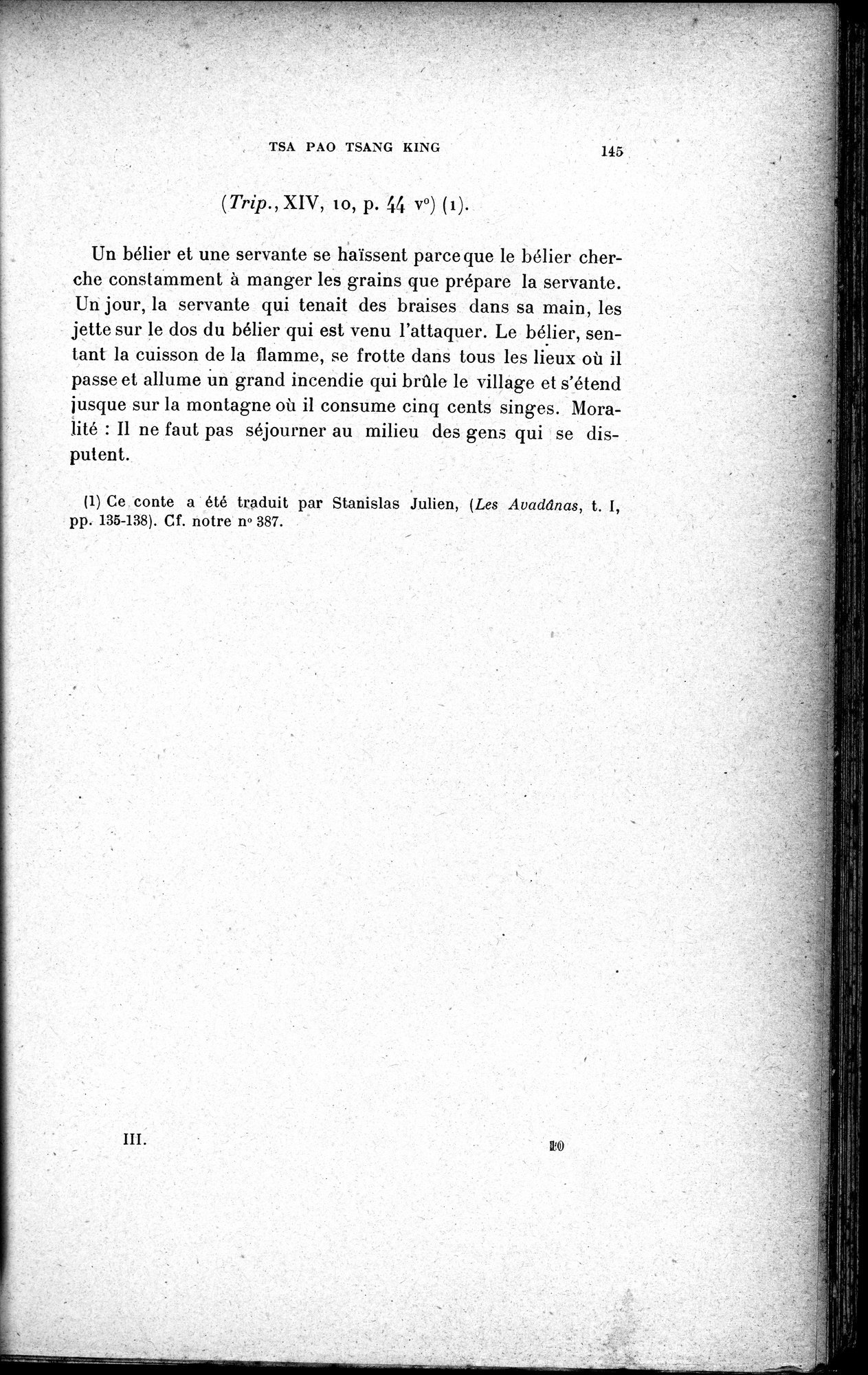 Cinq Cents Contes et Apologues : vol.3 / 159 ページ（白黒高解像度画像）