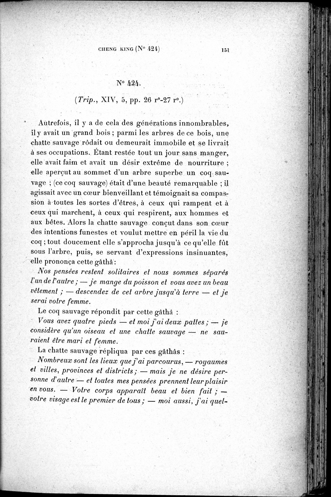 Cinq Cents Contes et Apologues : vol.3 / 165 ページ（白黒高解像度画像）