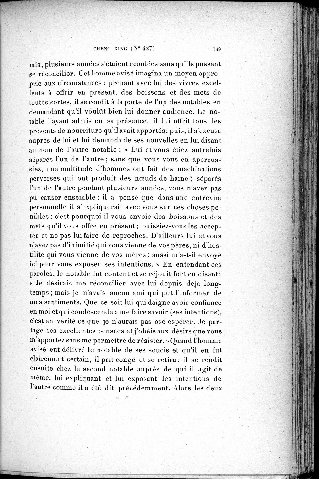 Cinq Cents Contes et Apologues : vol.3 / 183 ページ（白黒高解像度画像）
