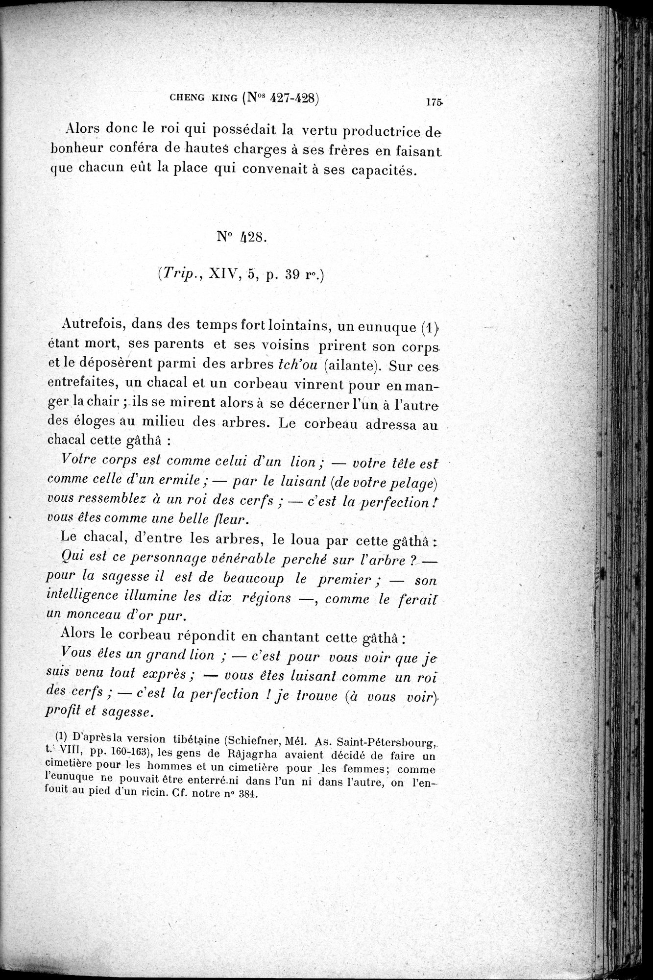 Cinq Cents Contes et Apologues : vol.3 / 189 ページ（白黒高解像度画像）
