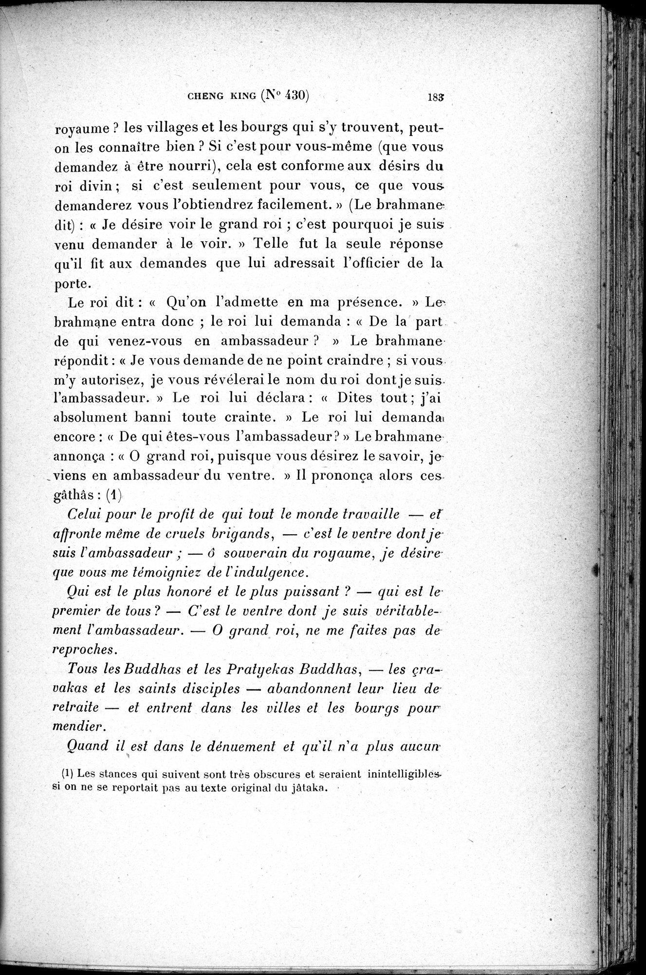 Cinq Cents Contes et Apologues : vol.3 / 197 ページ（白黒高解像度画像）