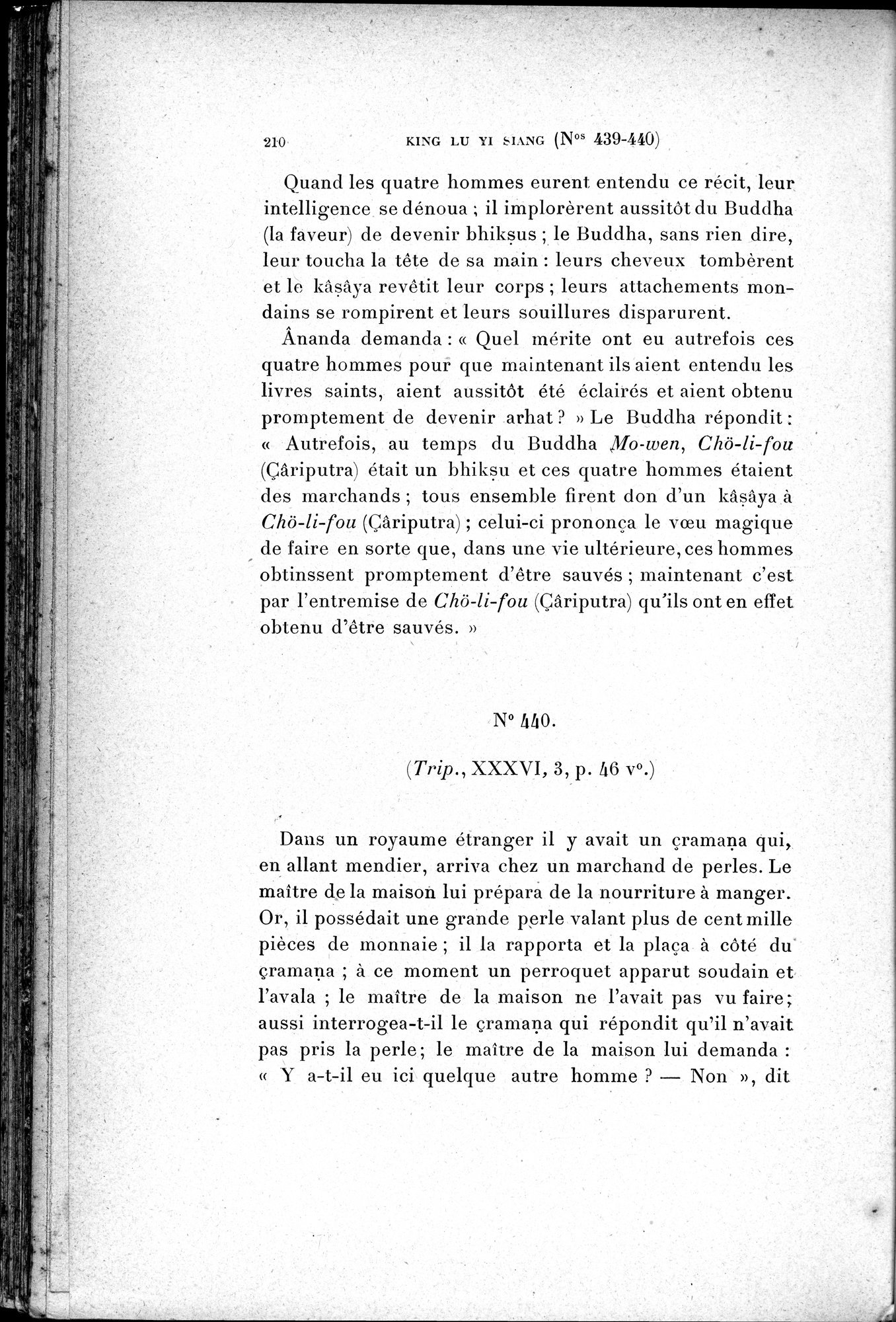 Cinq Cents Contes et Apologues : vol.3 / 224 ページ（白黒高解像度画像）