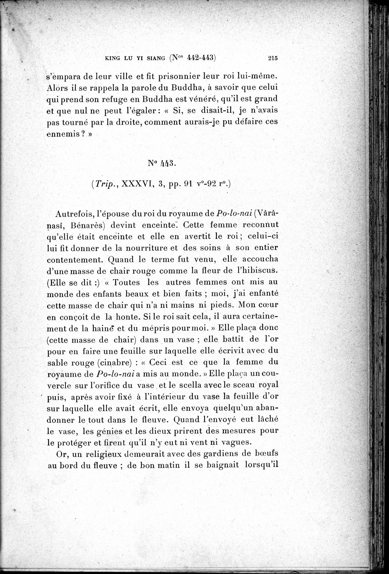 Cinq Cents Contes et Apologues : vol.3 / 229 ページ（白黒高解像度画像）