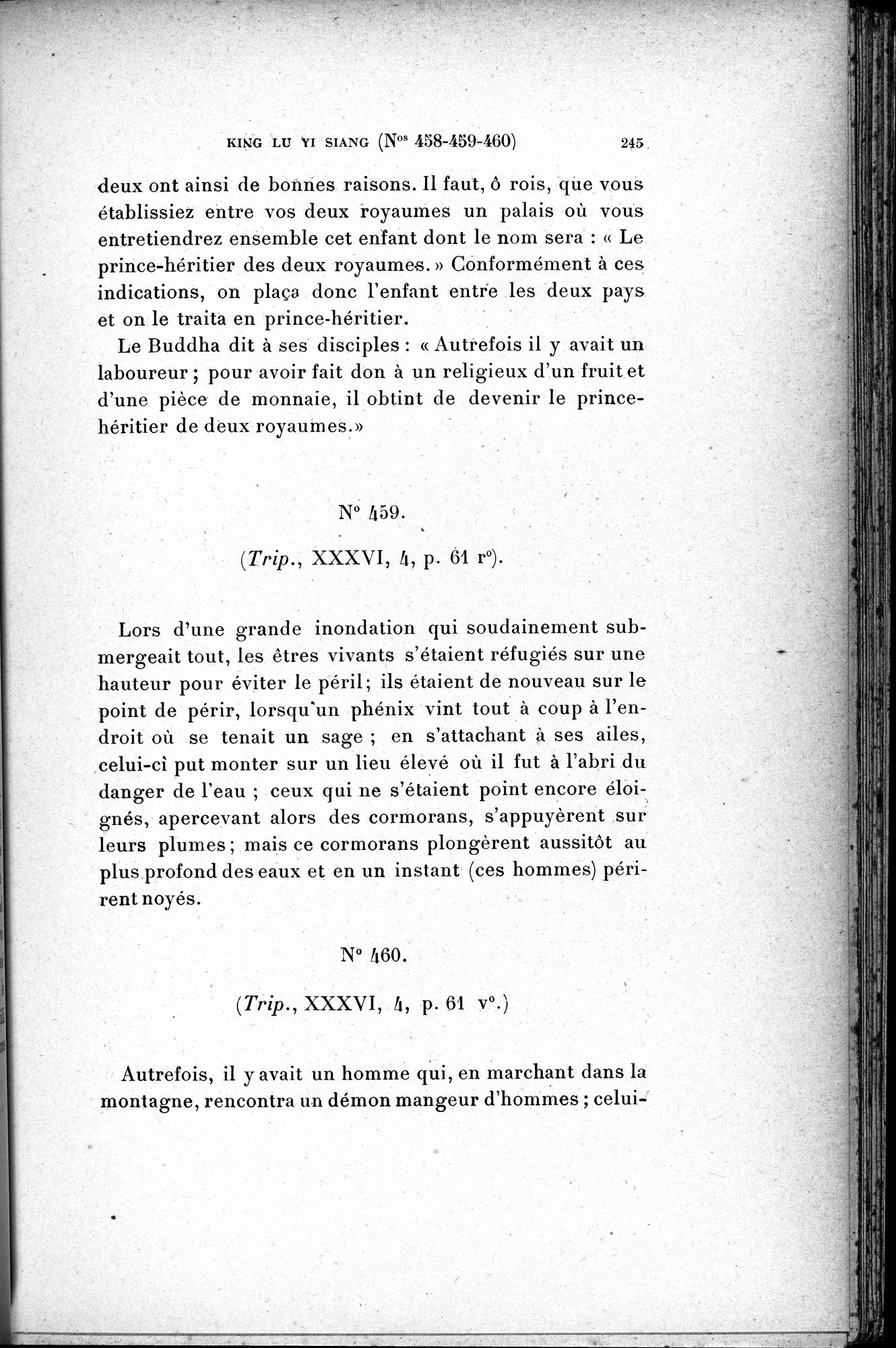 Cinq Cents Contes et Apologues : vol.3 / 259 ページ（白黒高解像度画像）