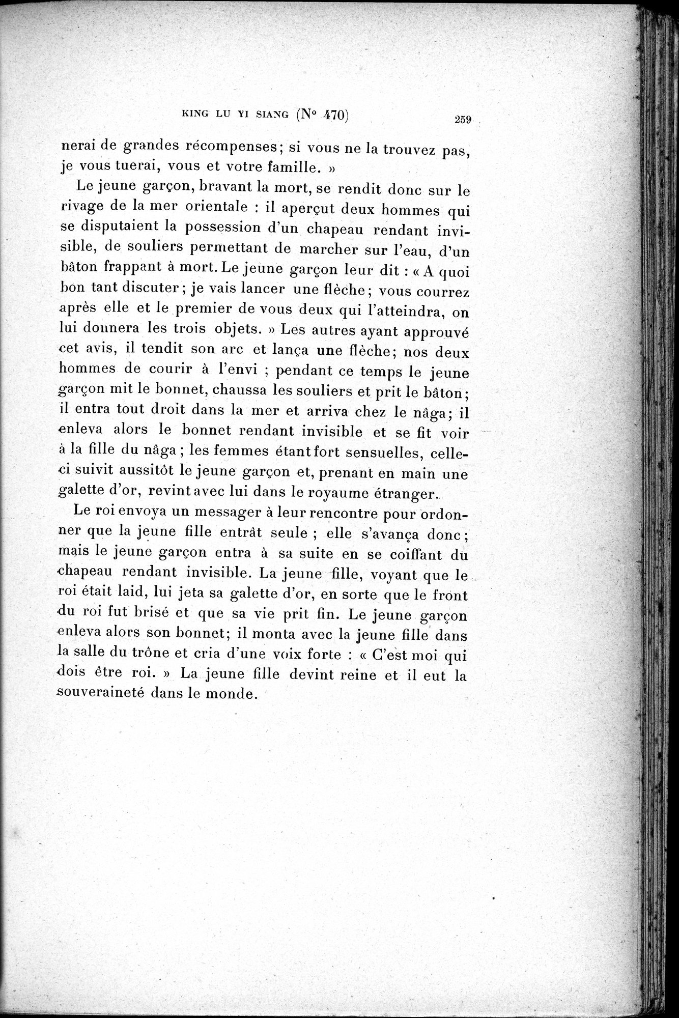 Cinq Cents Contes et Apologues : vol.3 / 273 ページ（白黒高解像度画像）