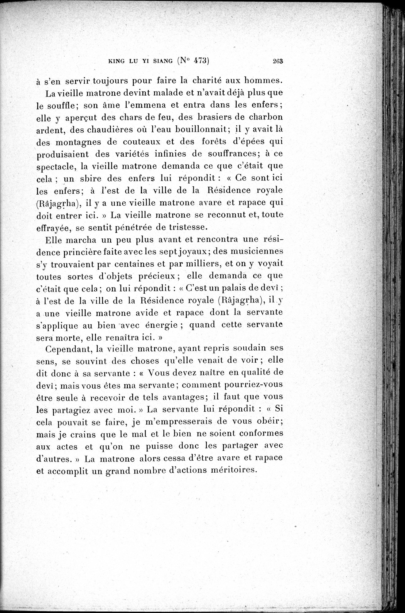 Cinq Cents Contes et Apologues : vol.3 / 277 ページ（白黒高解像度画像）