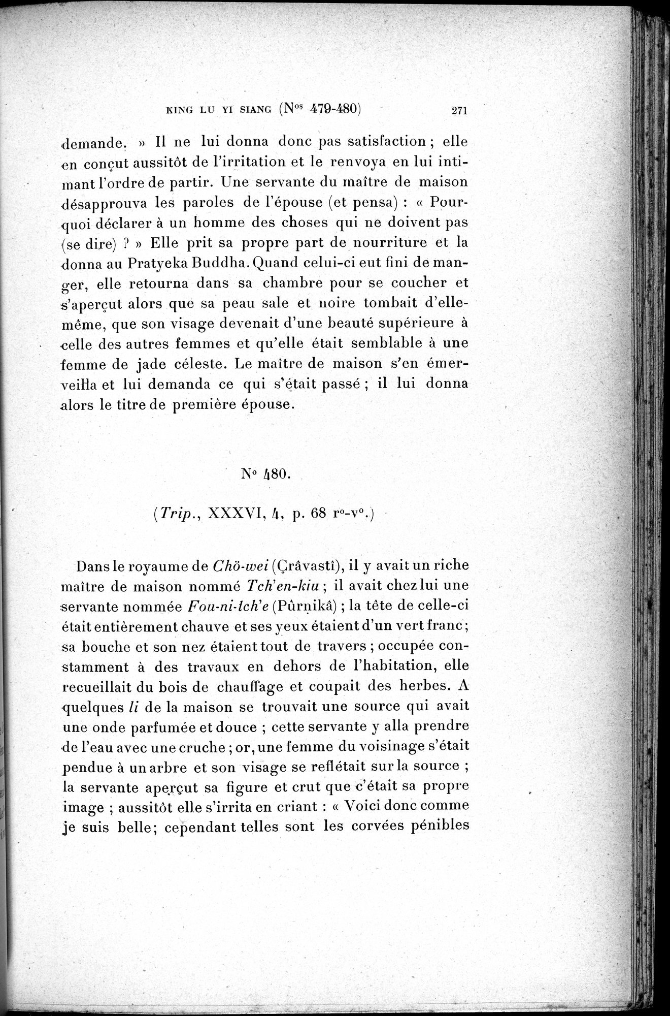 Cinq Cents Contes et Apologues : vol.3 / 285 ページ（白黒高解像度画像）