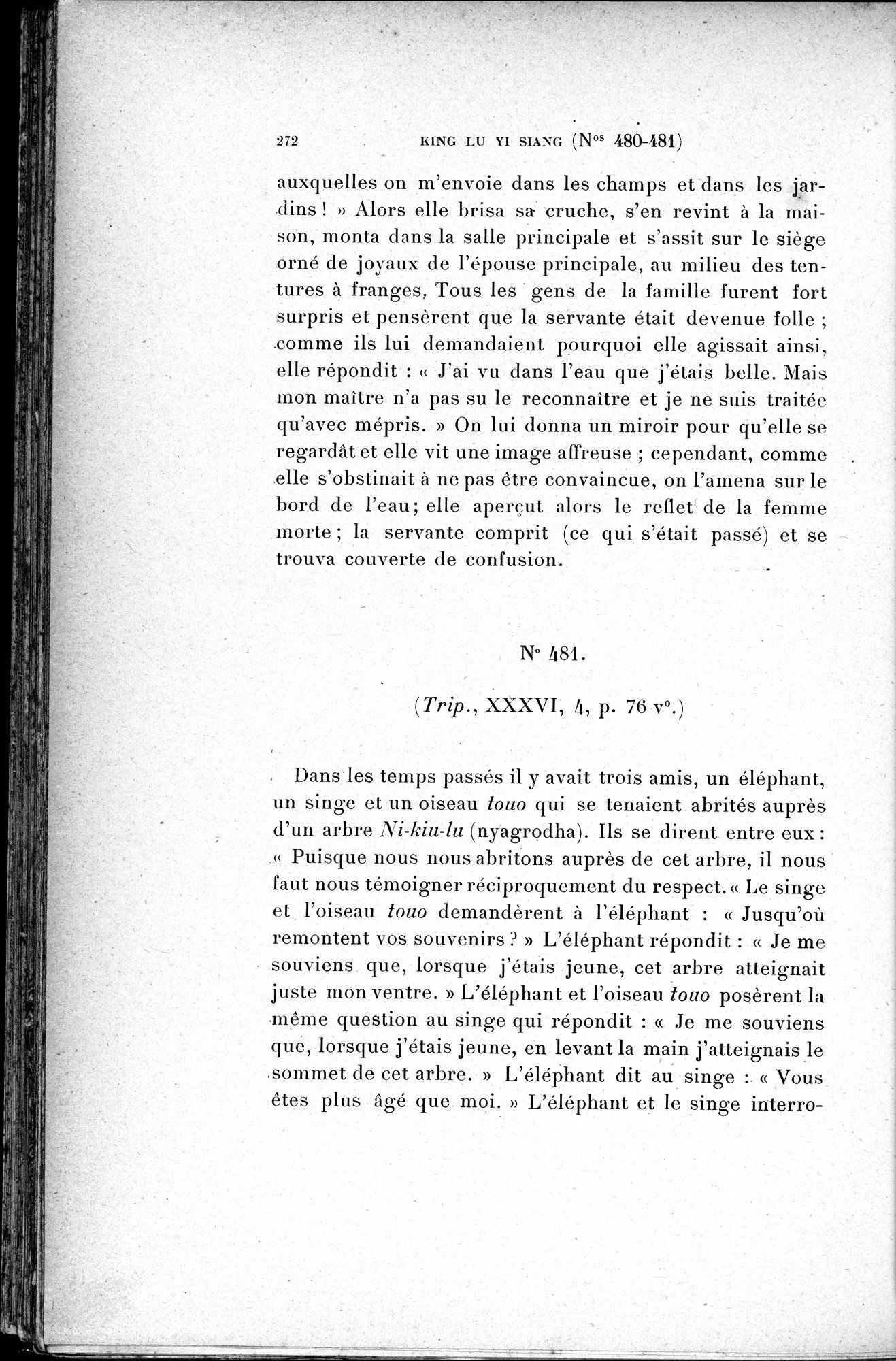 Cinq Cents Contes et Apologues : vol.3 / 286 ページ（白黒高解像度画像）