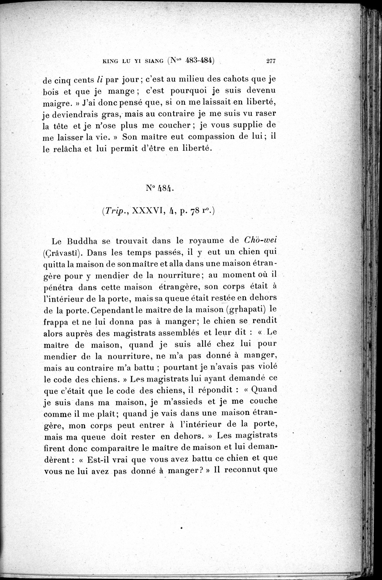 Cinq Cents Contes et Apologues : vol.3 / 291 ページ（白黒高解像度画像）