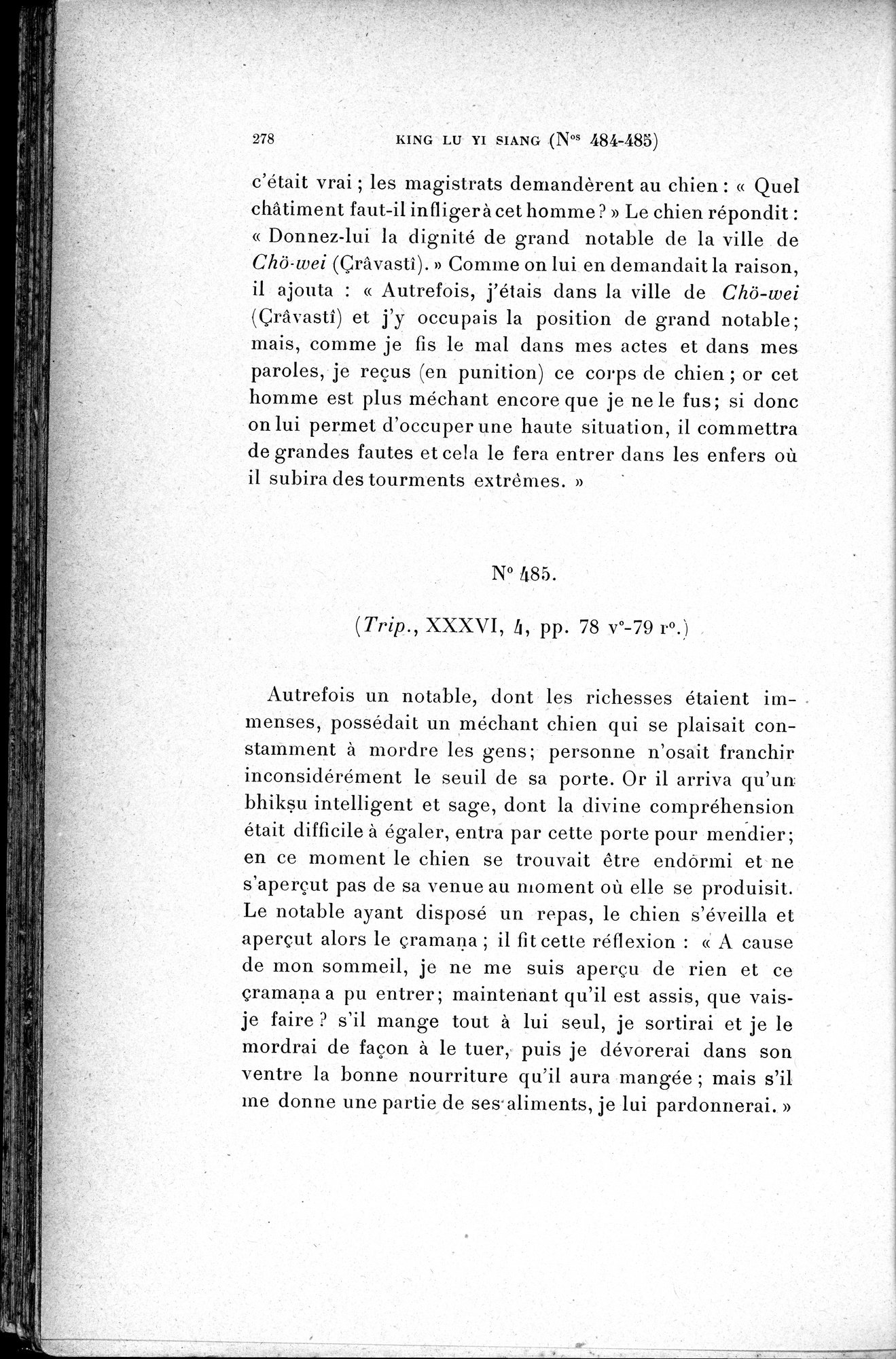 Cinq Cents Contes et Apologues : vol.3 / 292 ページ（白黒高解像度画像）