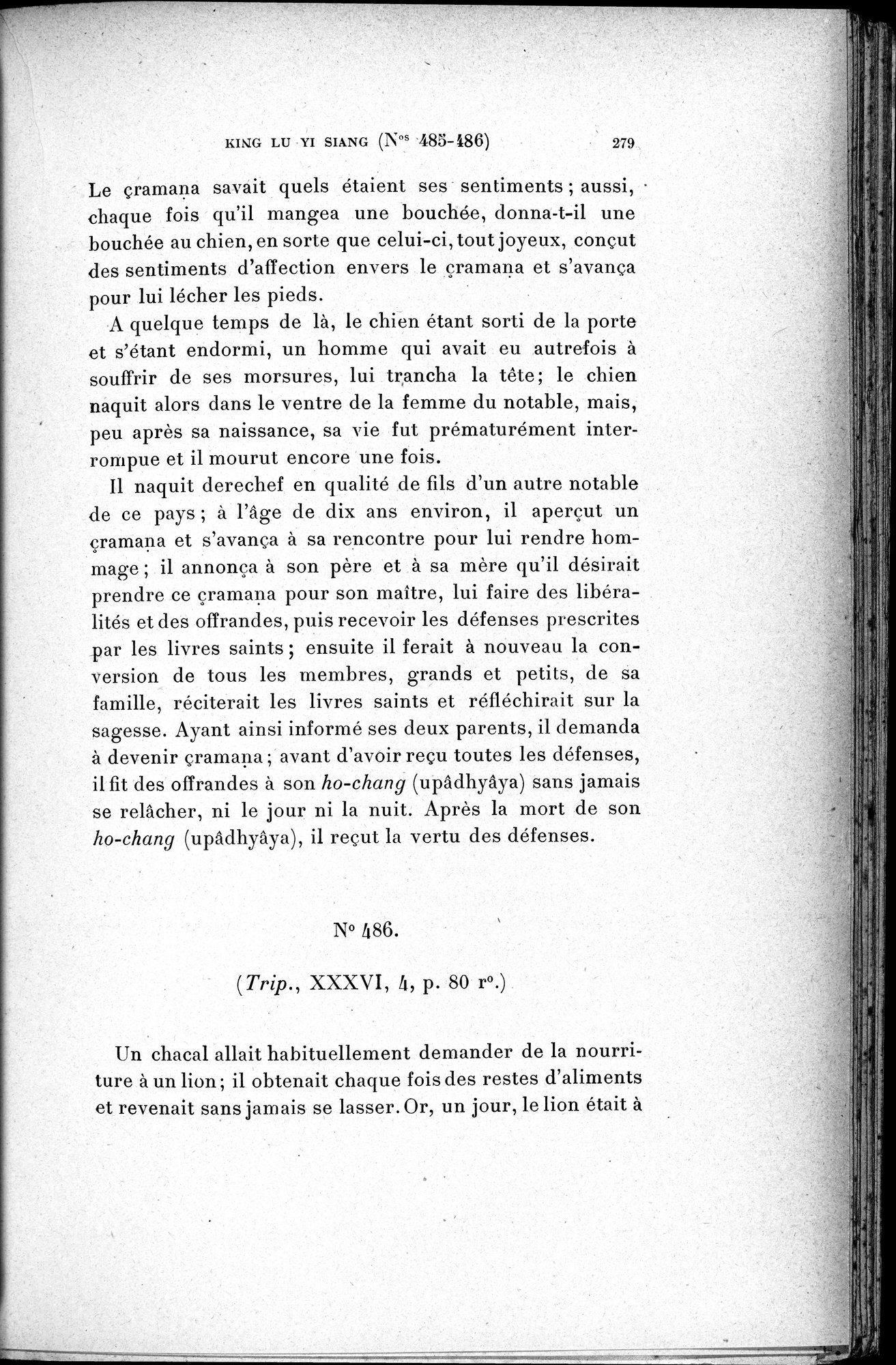 Cinq Cents Contes et Apologues : vol.3 / 293 ページ（白黒高解像度画像）