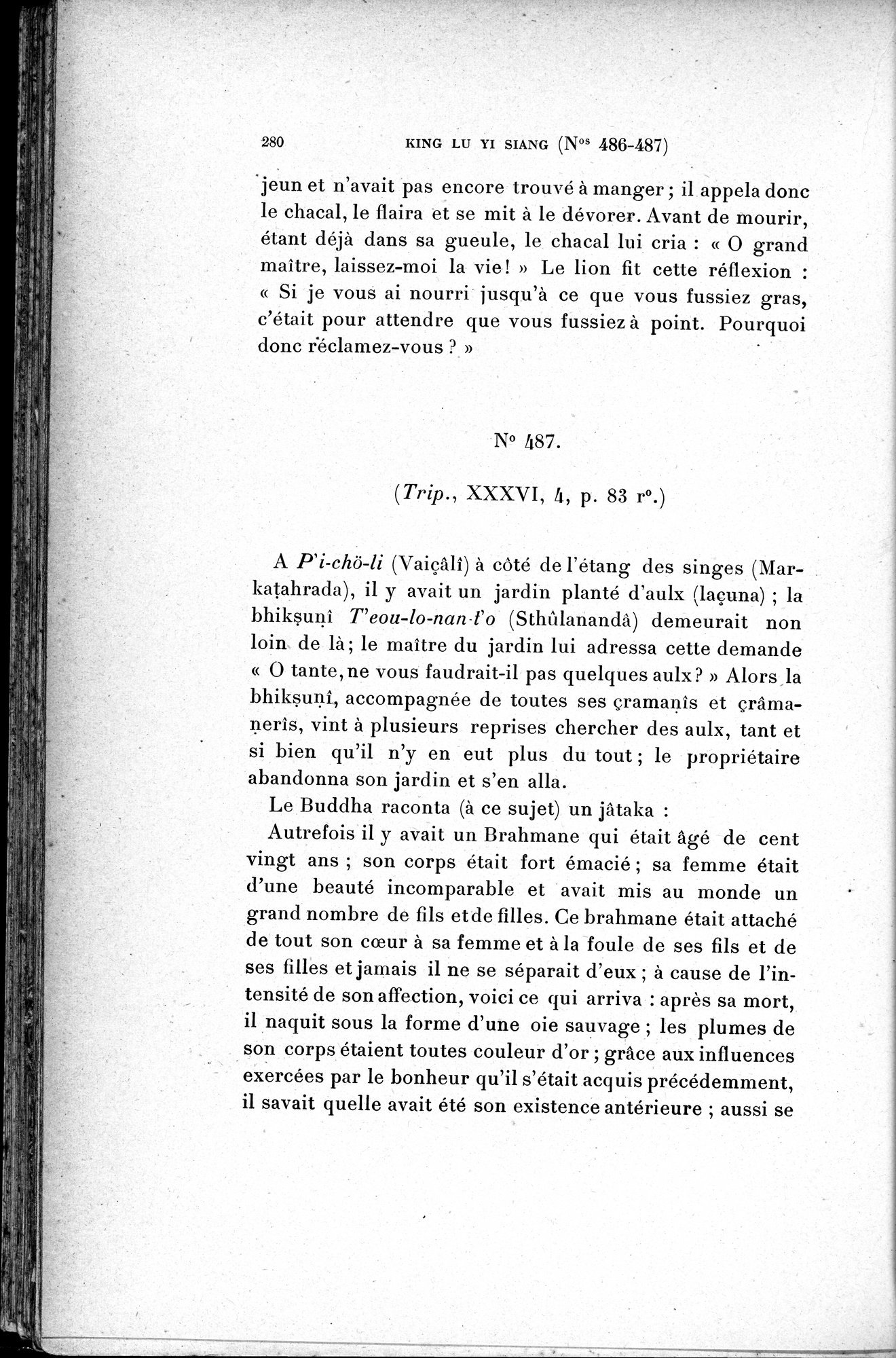 Cinq Cents Contes et Apologues : vol.3 / 294 ページ（白黒高解像度画像）