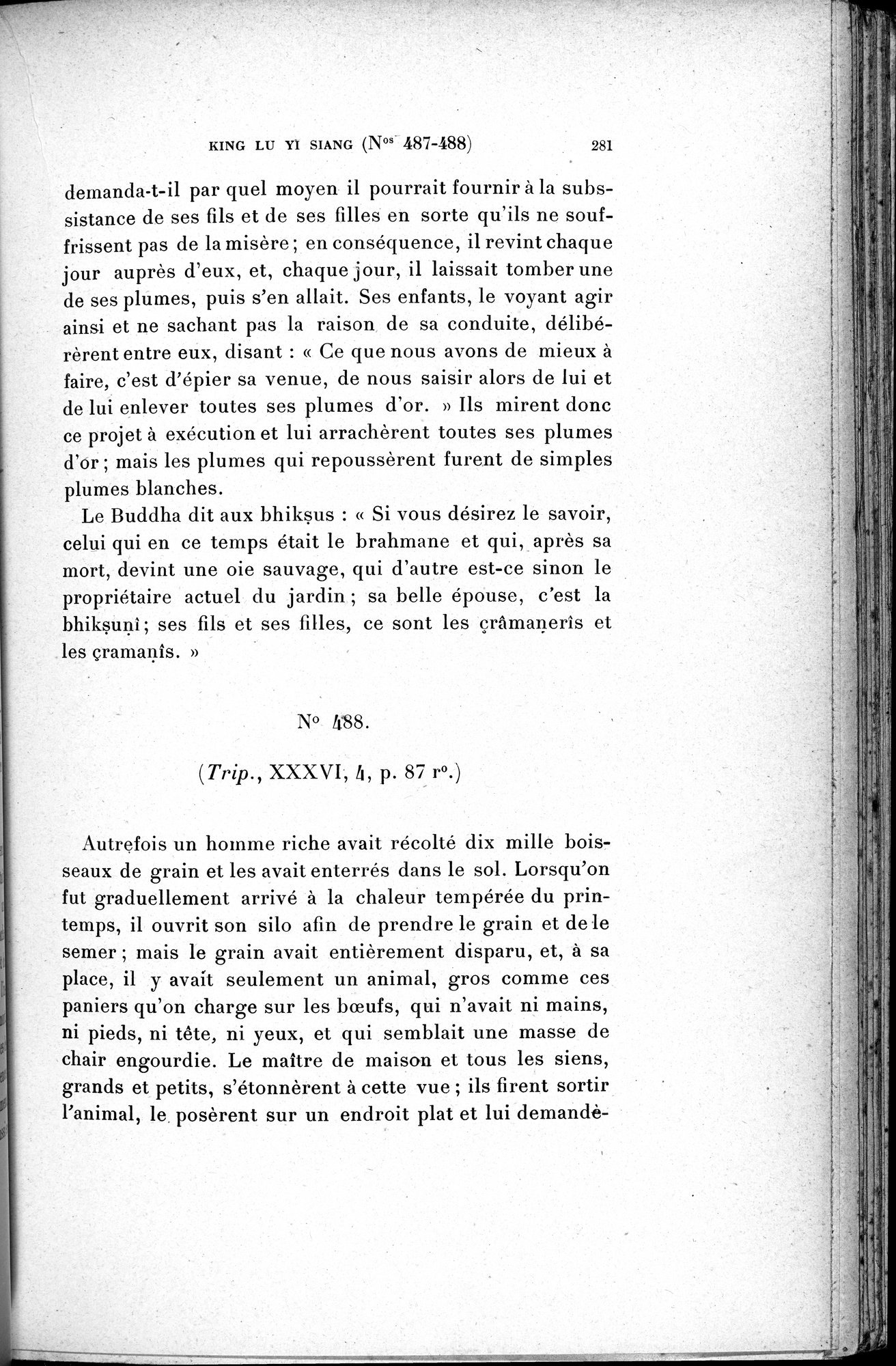 Cinq Cents Contes et Apologues : vol.3 / 295 ページ（白黒高解像度画像）