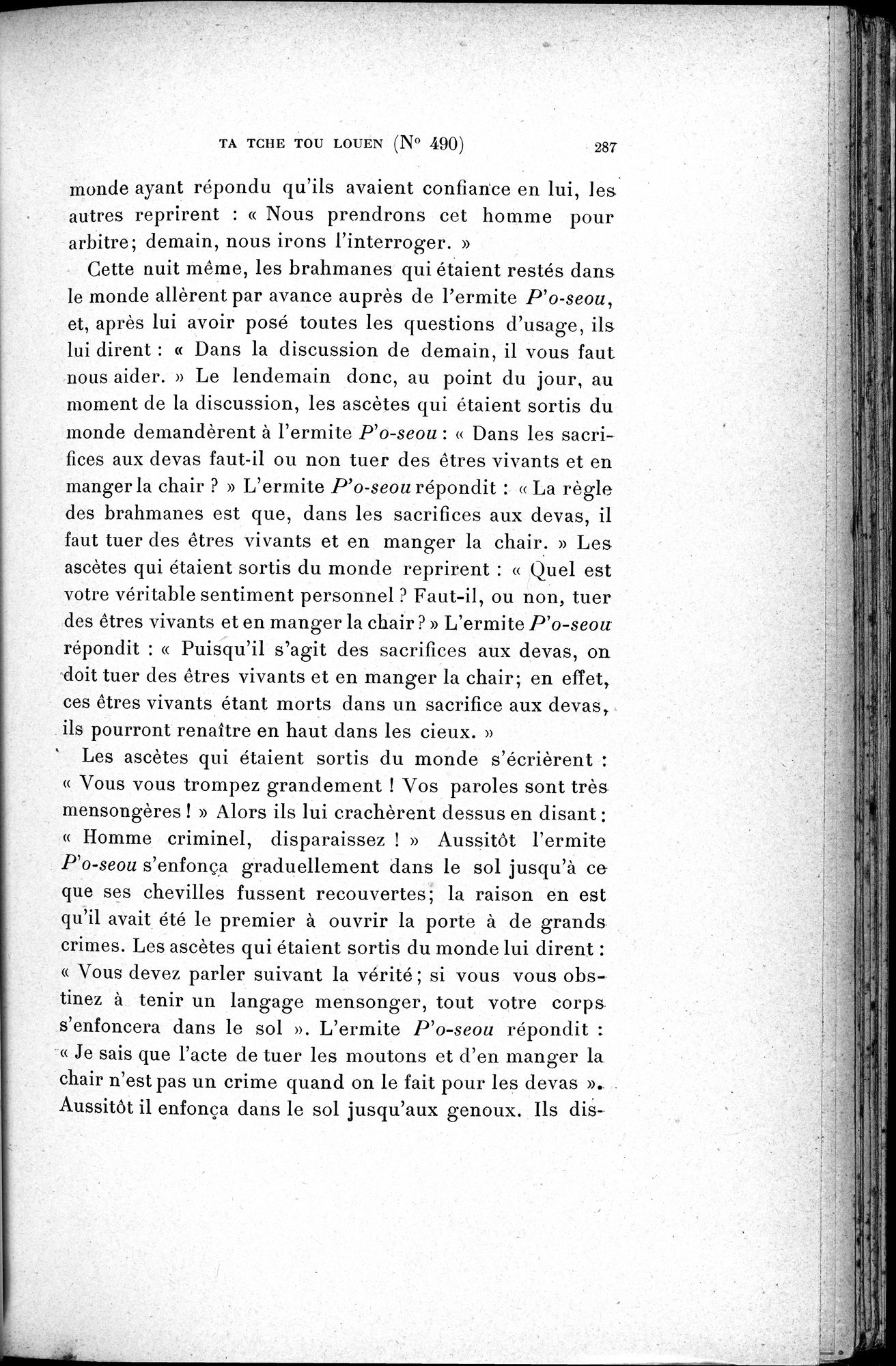 Cinq Cents Contes et Apologues : vol.3 / Page 301 (Grayscale High Resolution Image)