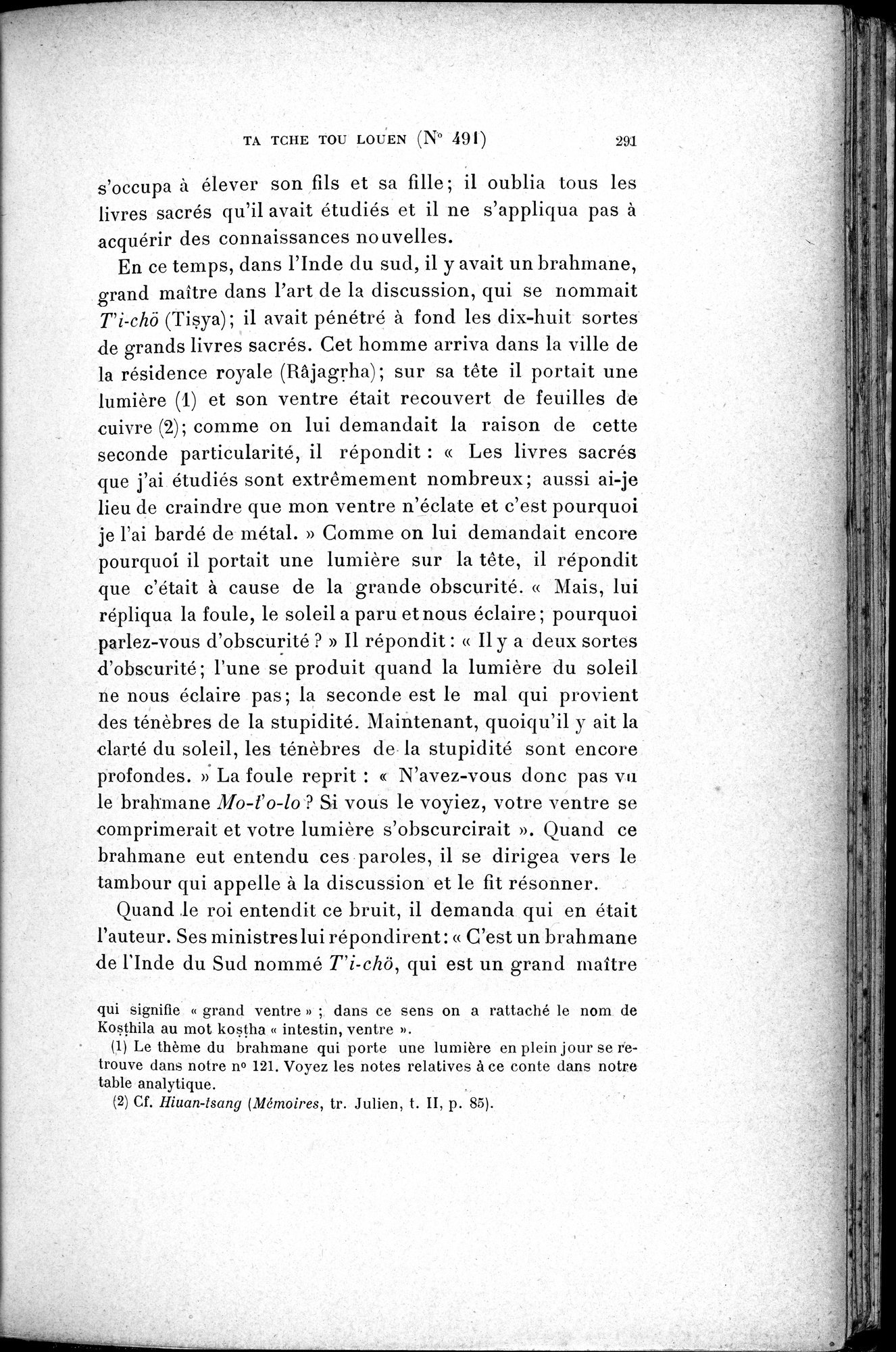 Cinq Cents Contes et Apologues : vol.3 / 305 ページ（白黒高解像度画像）