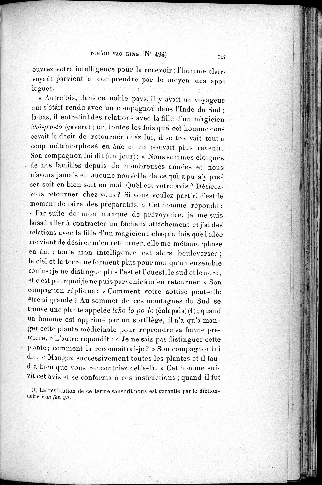Cinq Cents Contes et Apologues : vol.3 / 321 ページ（白黒高解像度画像）
