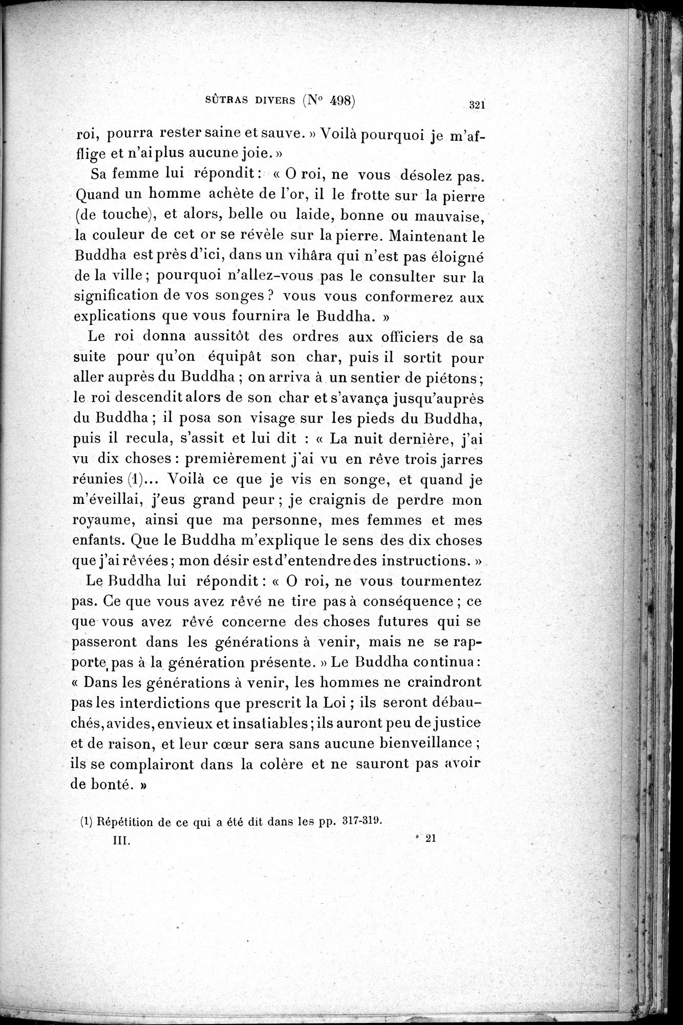 Cinq Cents Contes et Apologues : vol.3 / 335 ページ（白黒高解像度画像）