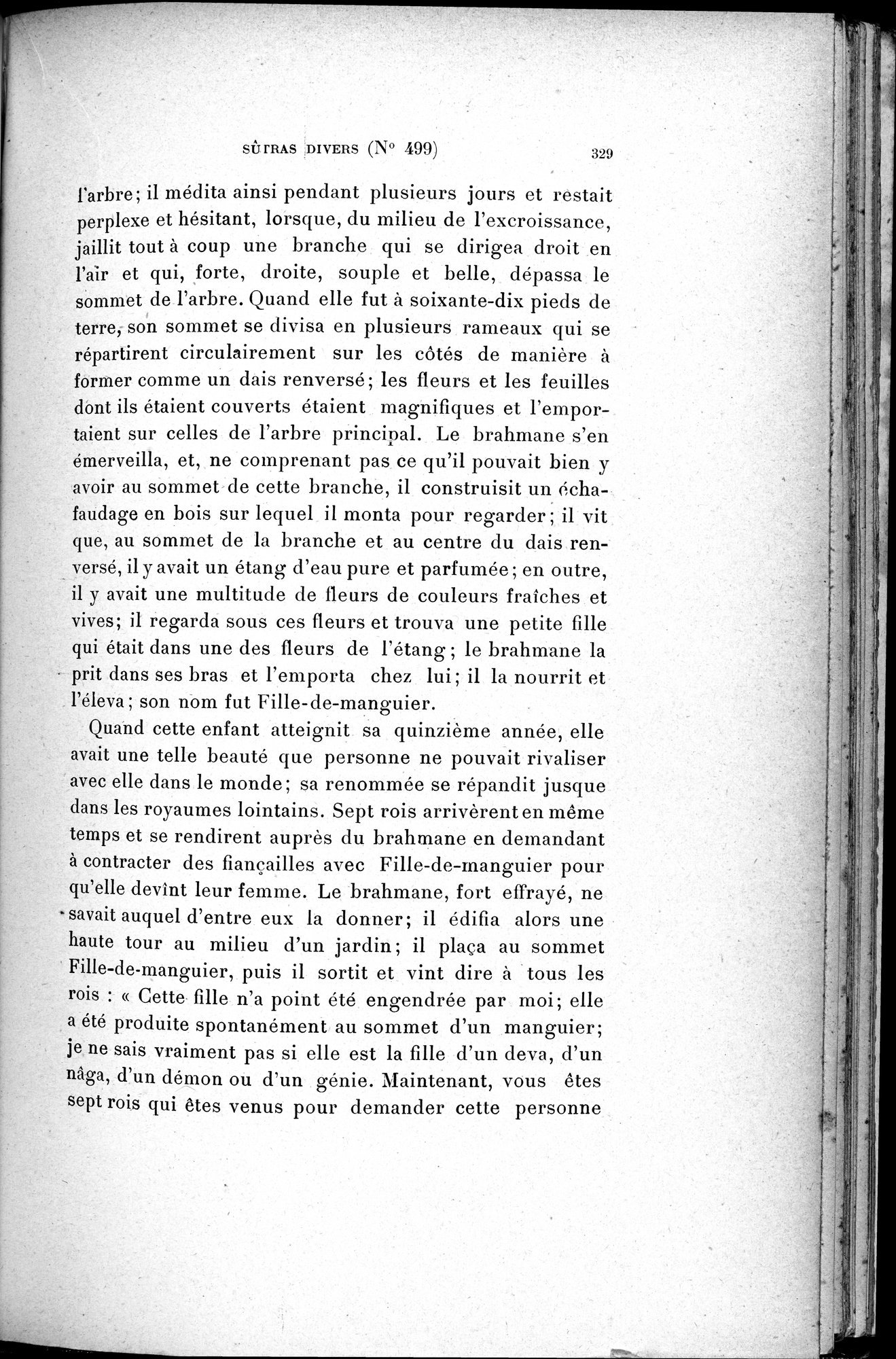 Cinq Cents Contes et Apologues : vol.3 / 343 ページ（白黒高解像度画像）
