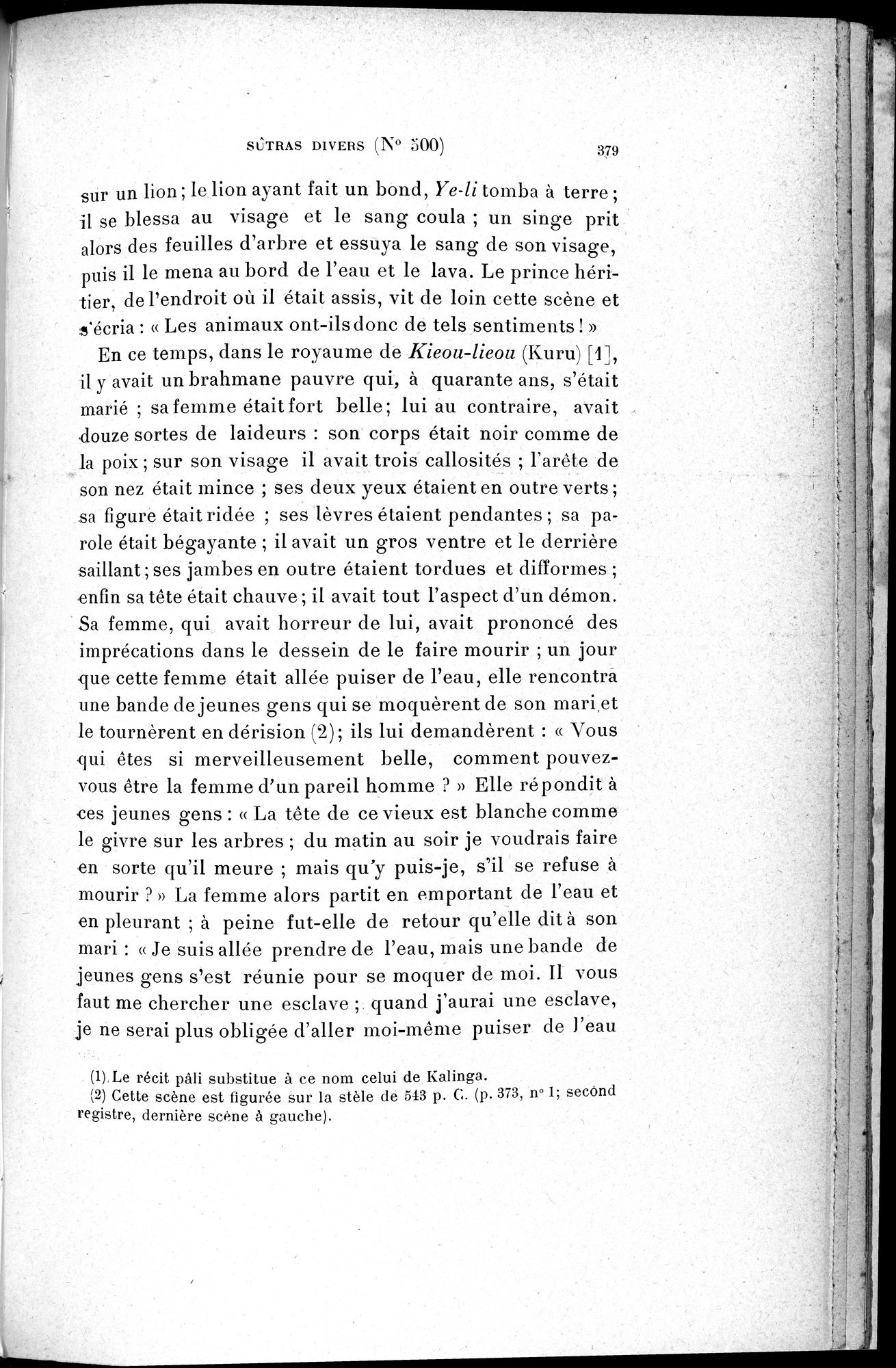 Cinq Cents Contes et Apologues : vol.3 / 393 ページ（白黒高解像度画像）