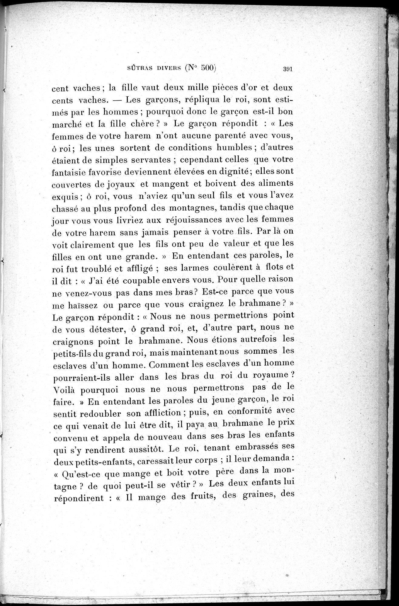 Cinq Cents Contes et Apologues : vol.3 / 405 ページ（白黒高解像度画像）