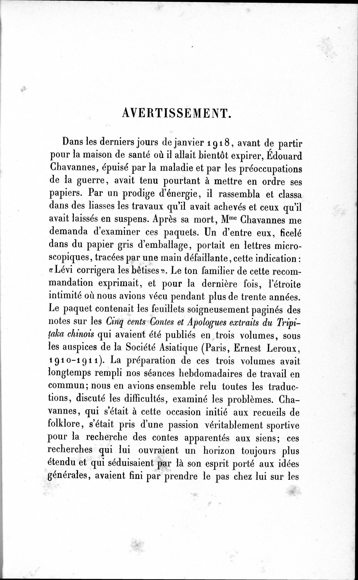 Cinq Cents Contes et Apologues : vol.4 / 17 ページ（白黒高解像度画像）