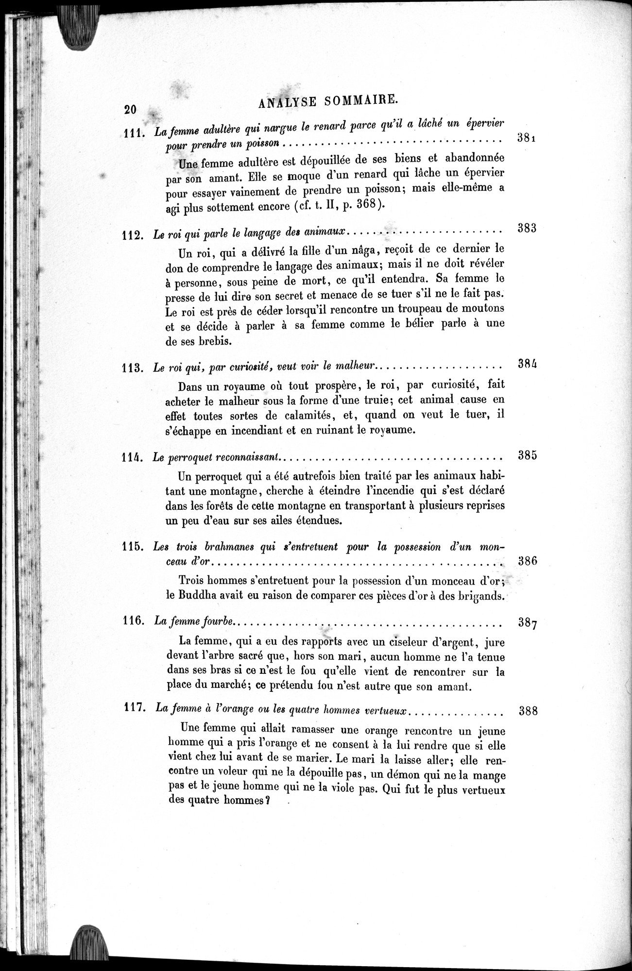Cinq Cents Contes et Apologues : vol.4 / Page 40 (Grayscale High Resolution Image)