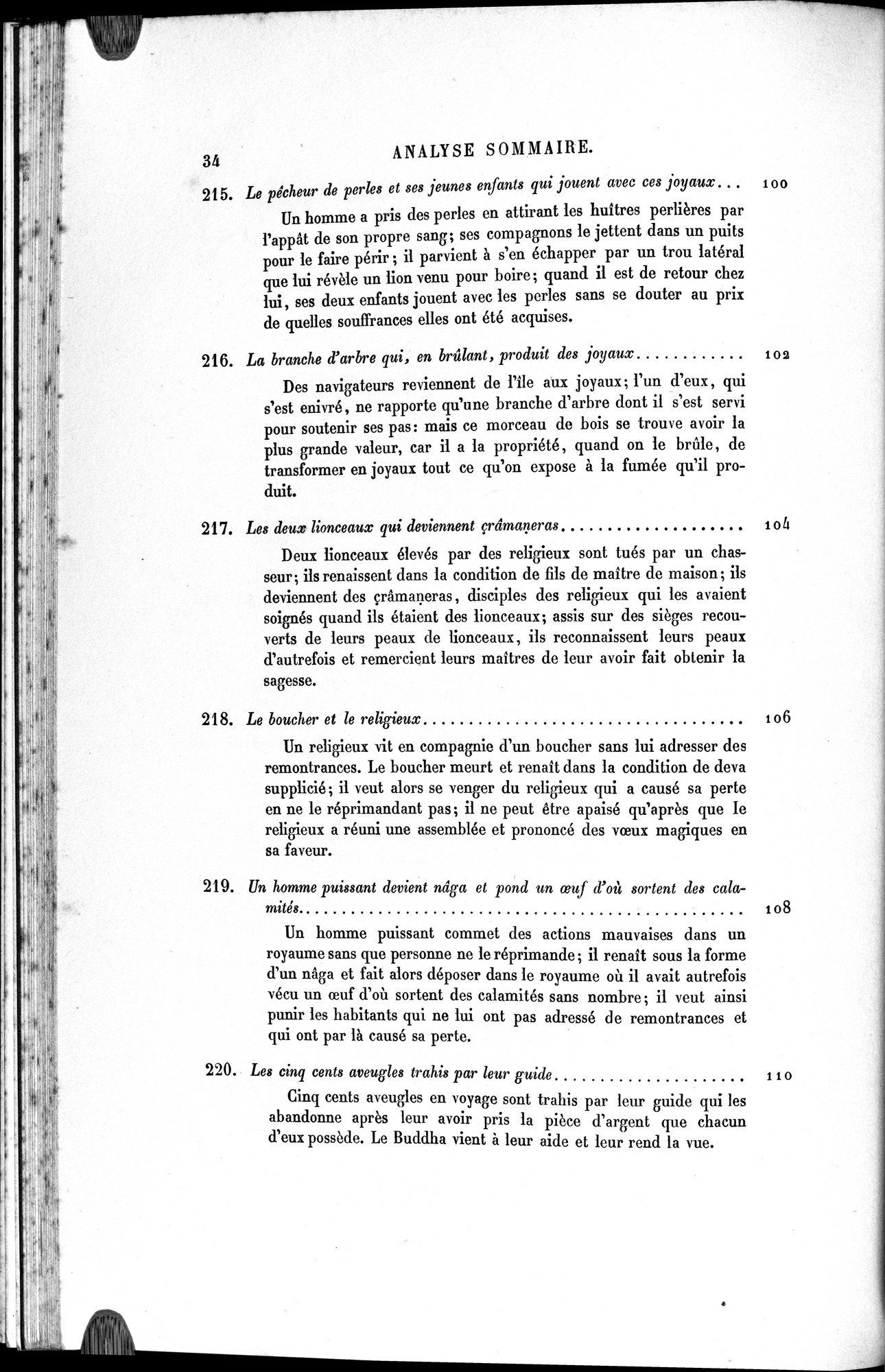 Cinq Cents Contes et Apologues : vol.4 / 54 ページ（白黒高解像度画像）