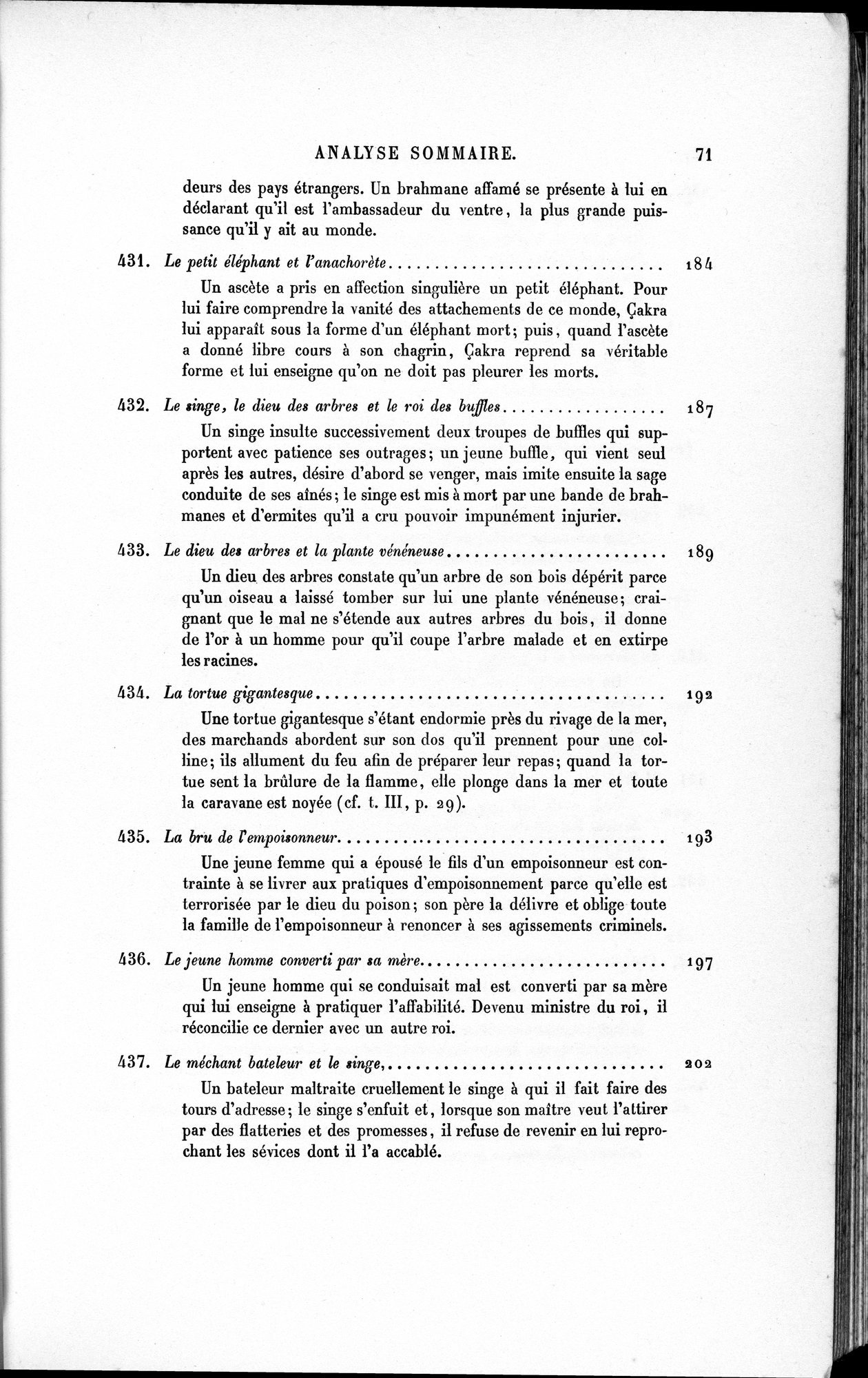 Cinq Cents Contes et Apologues : vol.4 / 91 ページ（白黒高解像度画像）