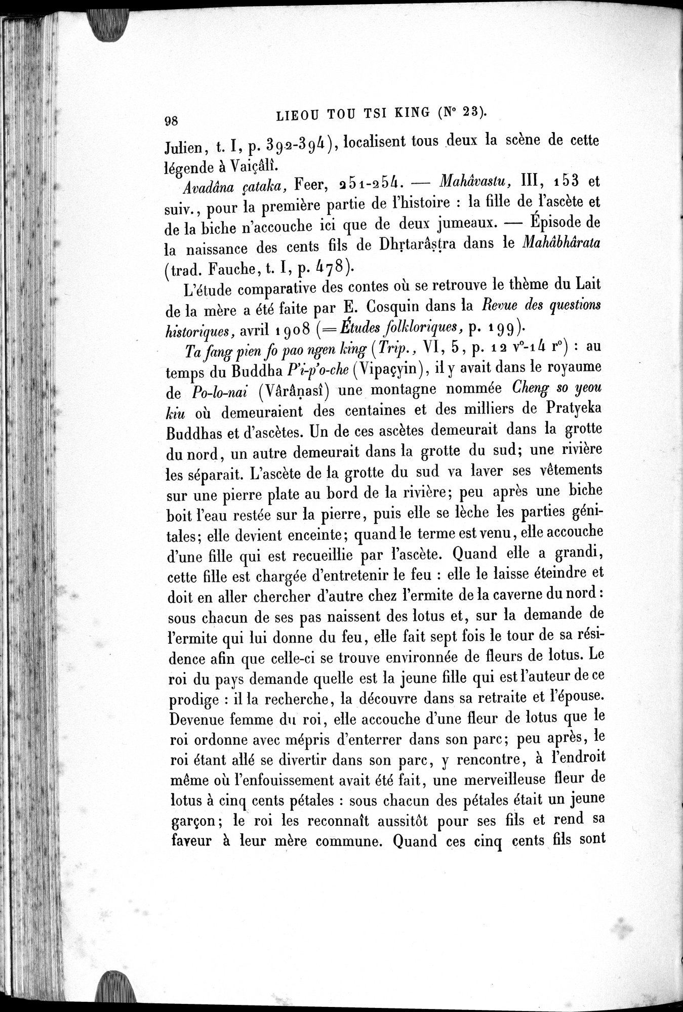 Cinq Cents Contes et Apologues : vol.4 / 118 ページ（白黒高解像度画像）