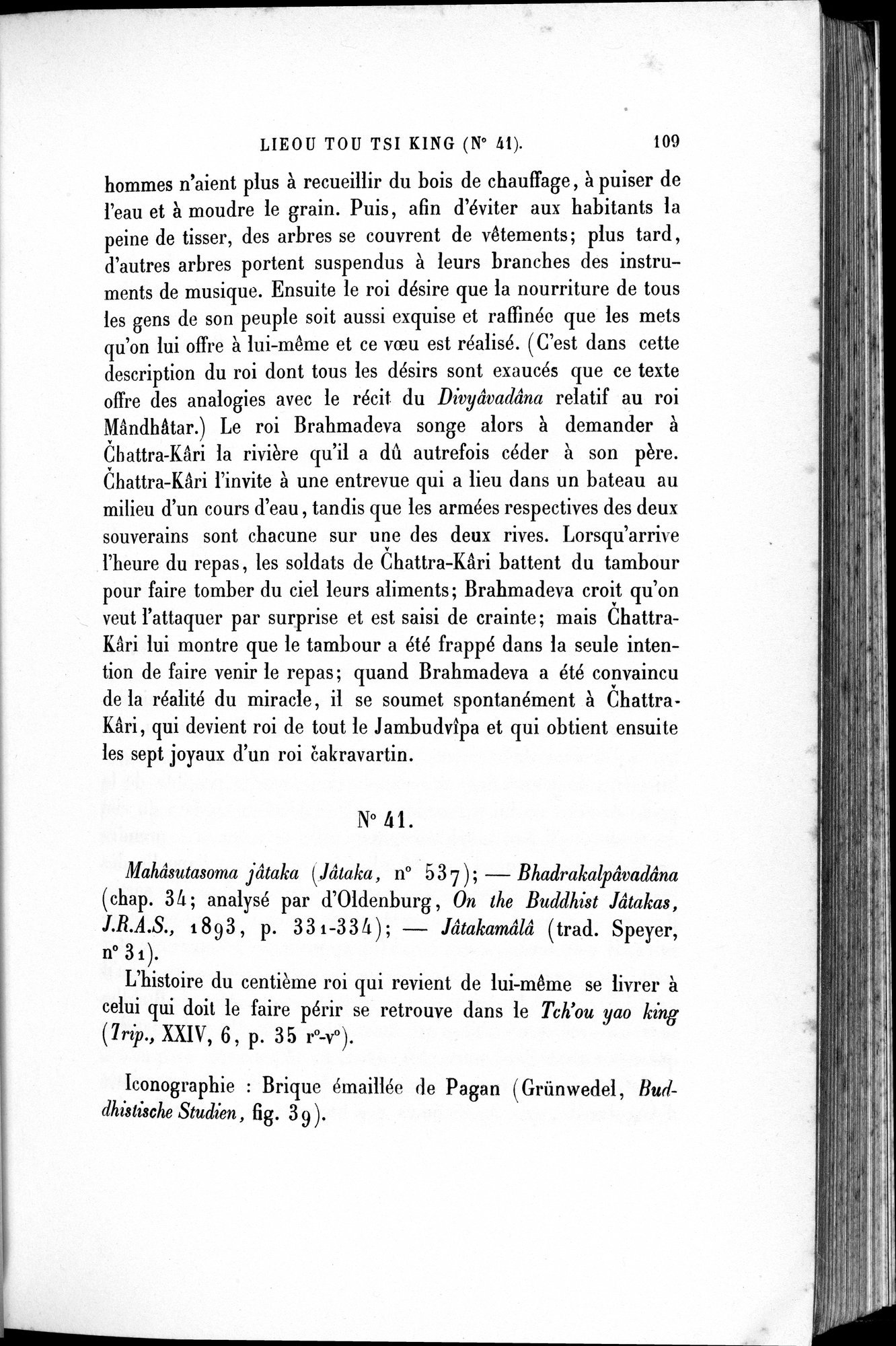 Cinq Cents Contes et Apologues : vol.4 / 129 ページ（白黒高解像度画像）