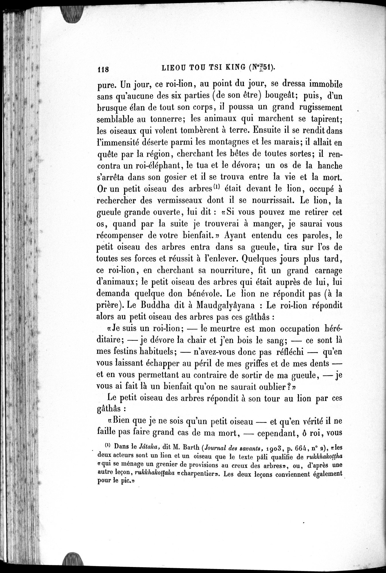 Cinq Cents Contes et Apologues : vol.4 / 138 ページ（白黒高解像度画像）