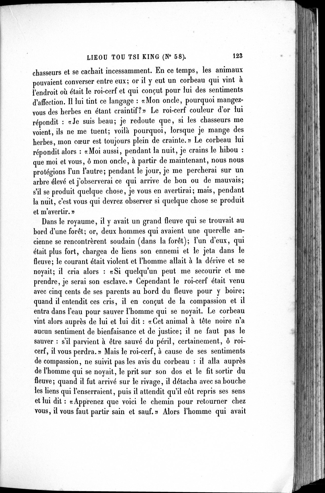 Cinq Cents Contes et Apologues : vol.4 / 143 ページ（白黒高解像度画像）