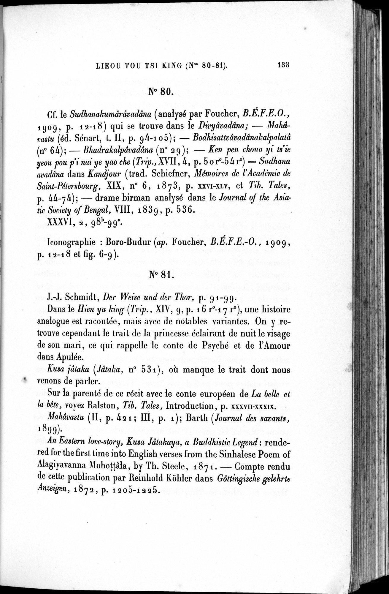 Cinq Cents Contes et Apologues : vol.4 / 153 ページ（白黒高解像度画像）