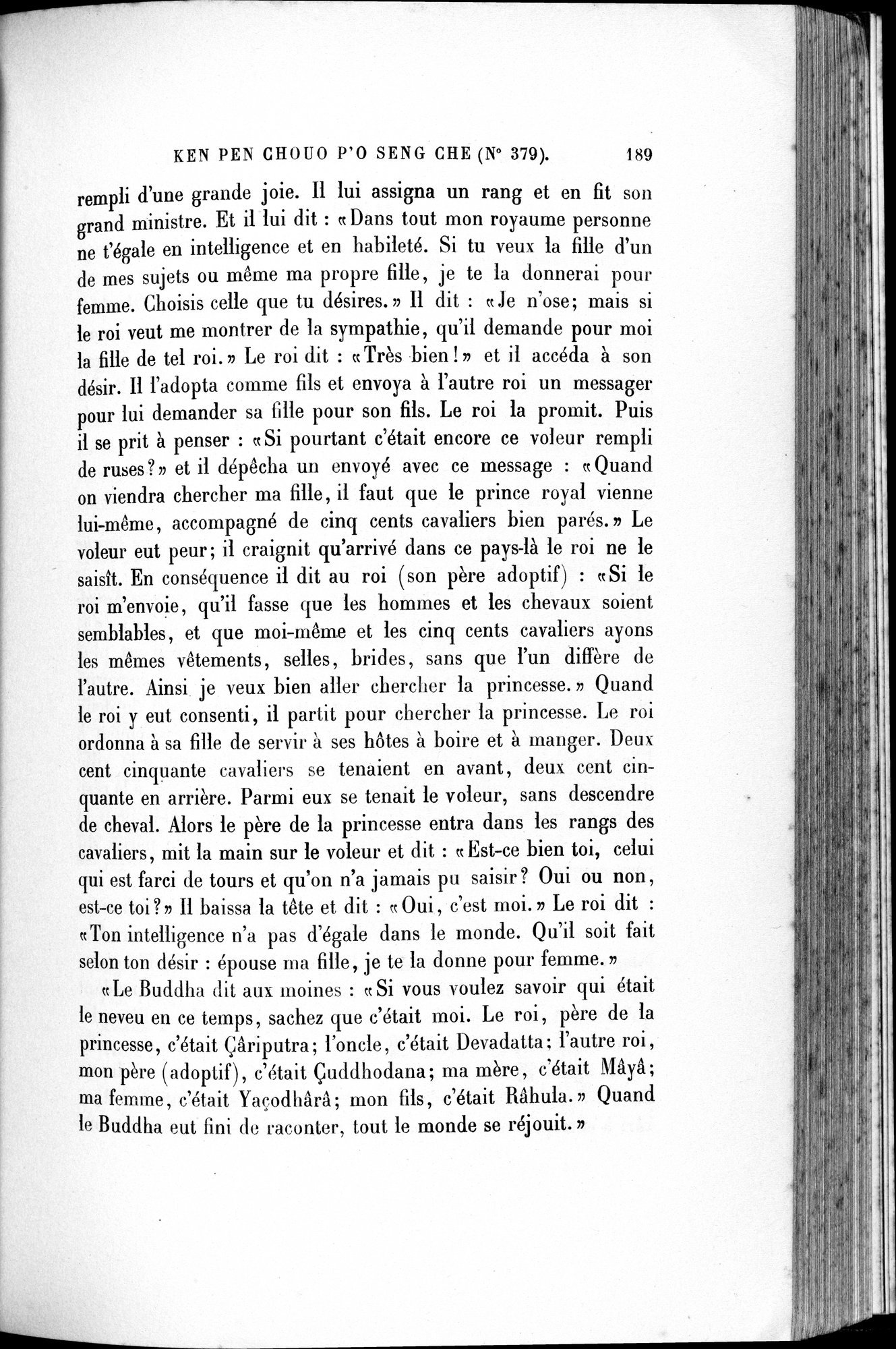 Cinq Cents Contes et Apologues : vol.4 / 209 ページ（白黒高解像度画像）