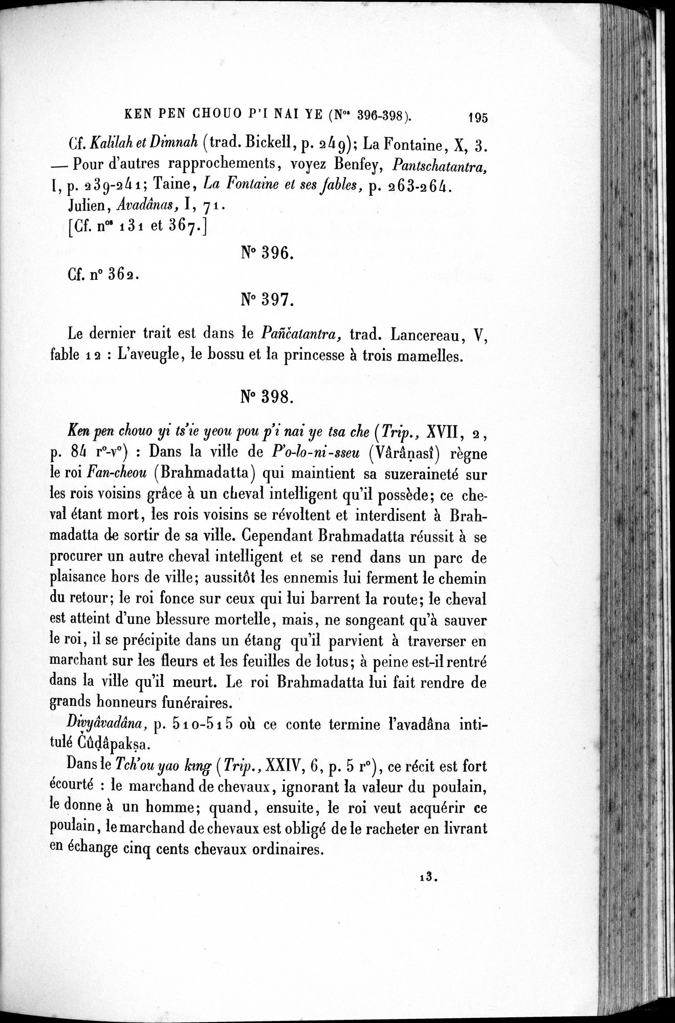 Cinq Cents Contes et Apologues : vol.4 / 215 ページ（白黒高解像度画像）