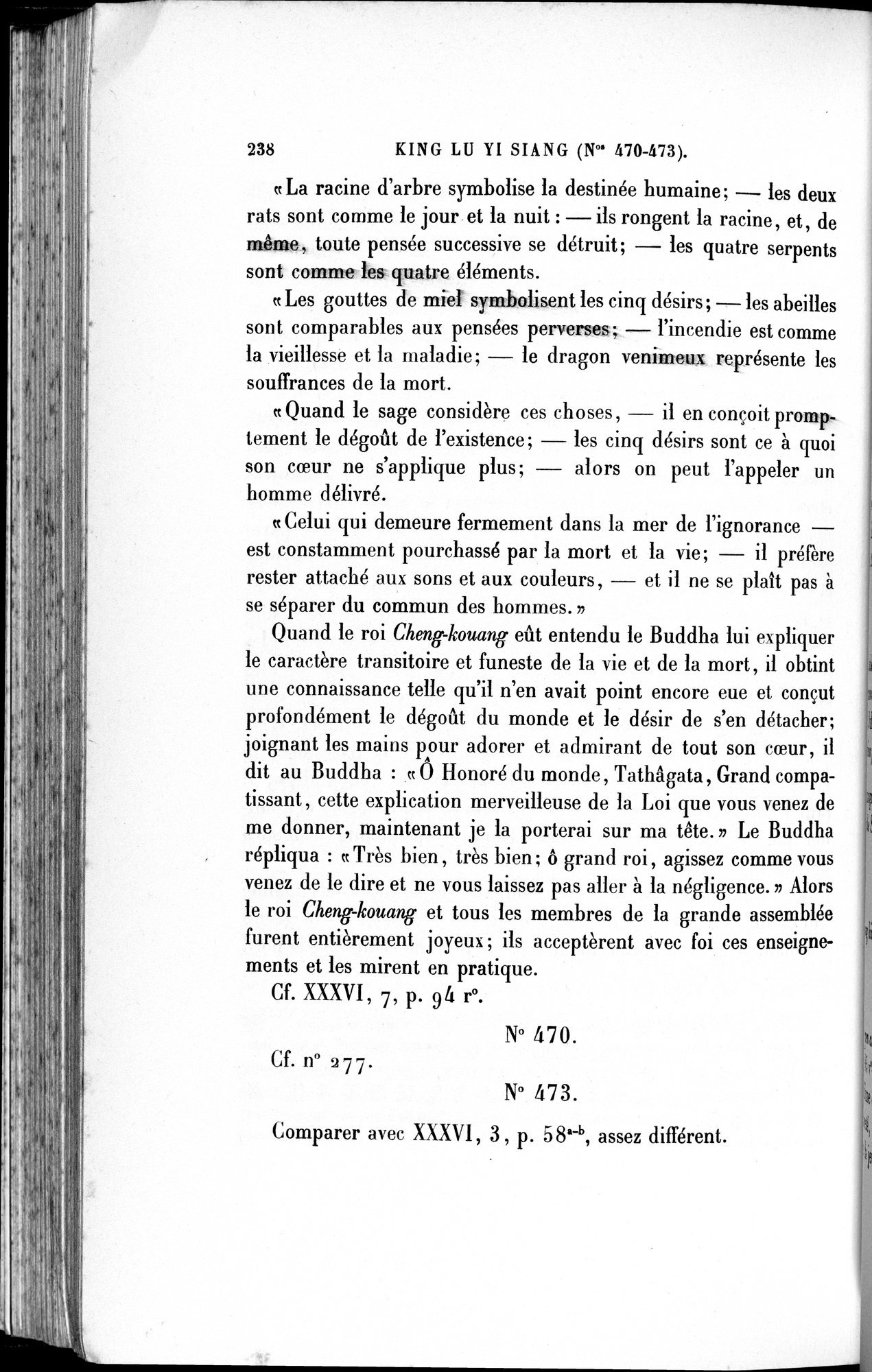 Cinq Cents Contes et Apologues : vol.4 / 258 ページ（白黒高解像度画像）